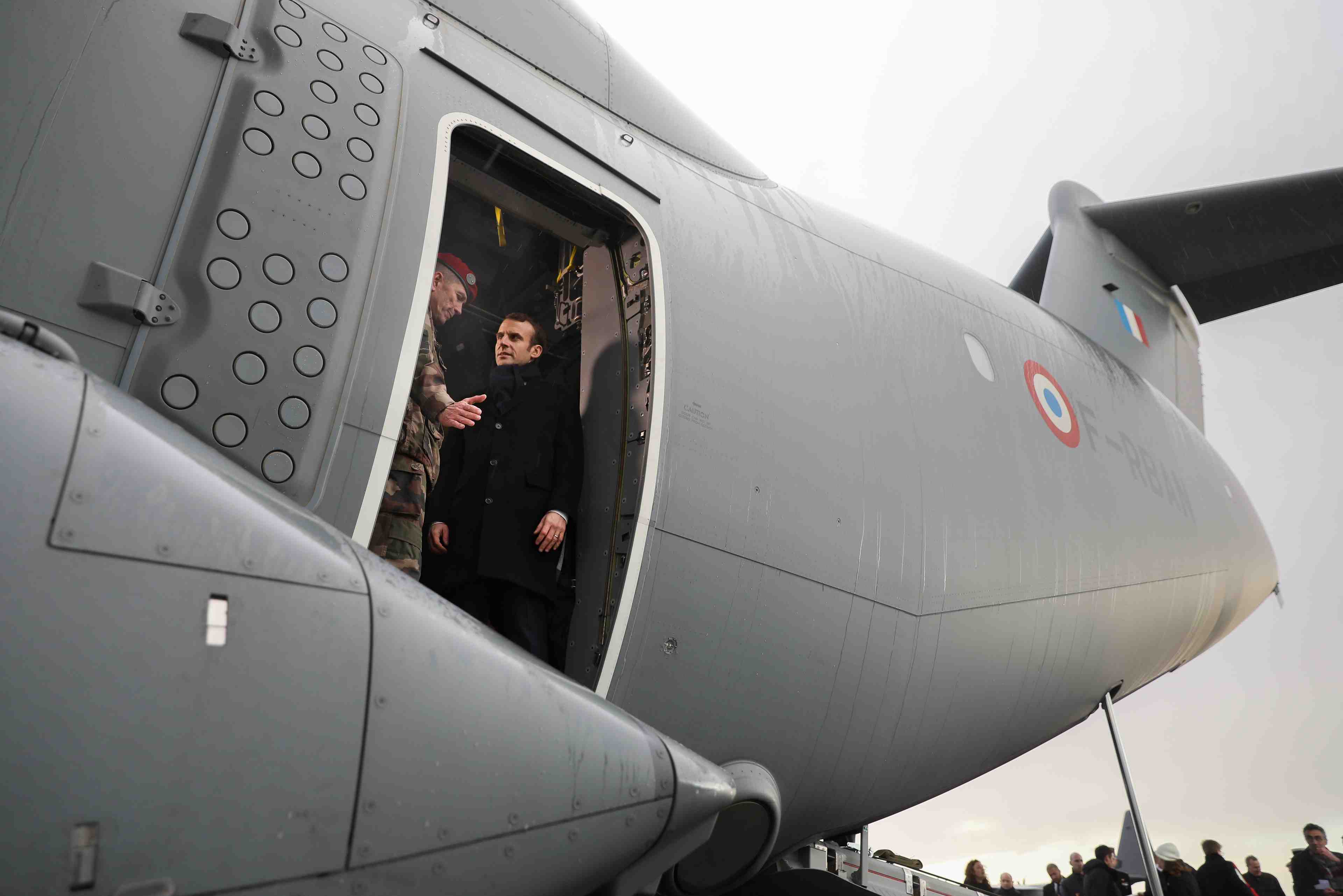 Visite d'Emmanuel Macron à Toulouse