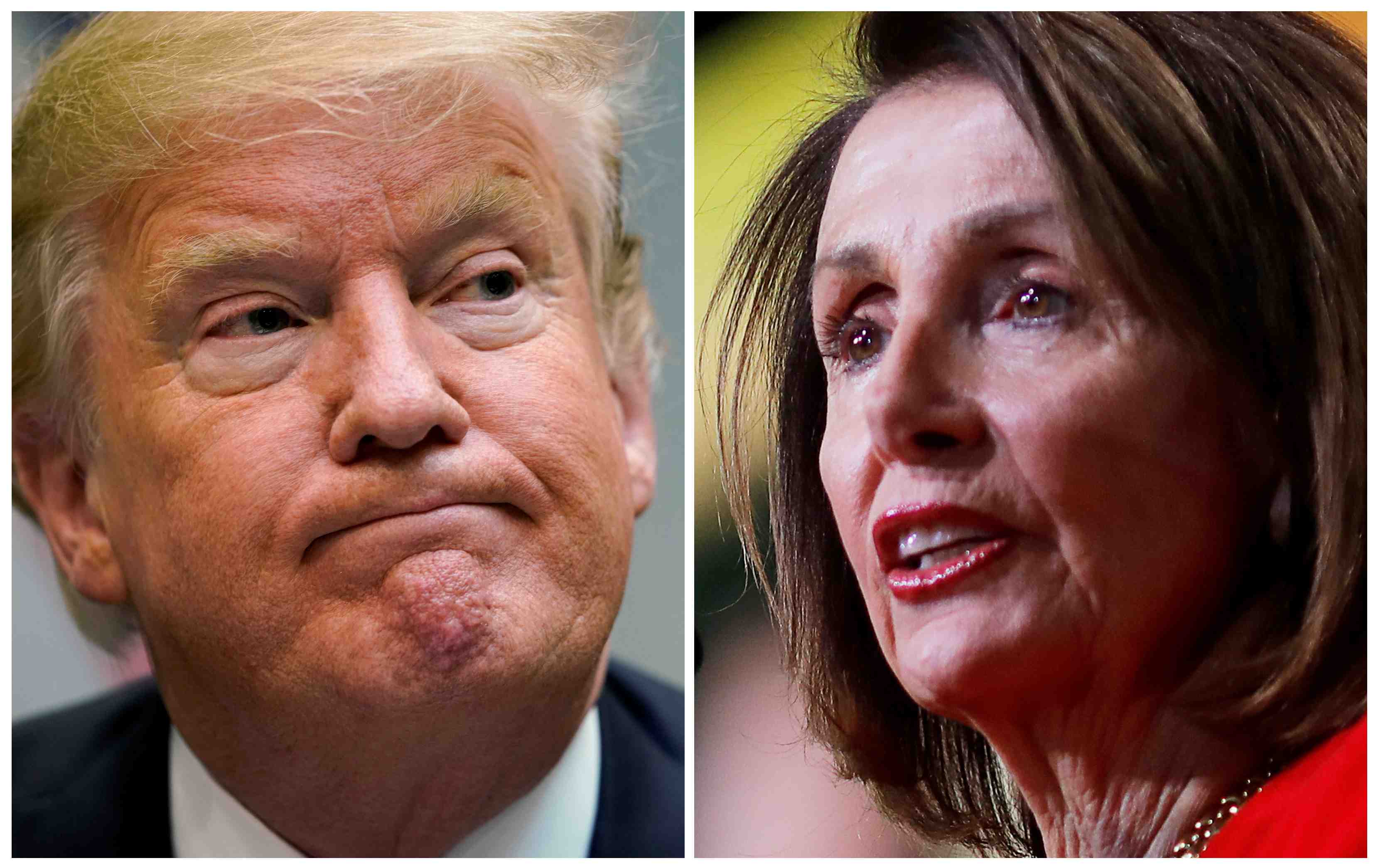 Usa: le bras de fer trump-pelosi se poursuit