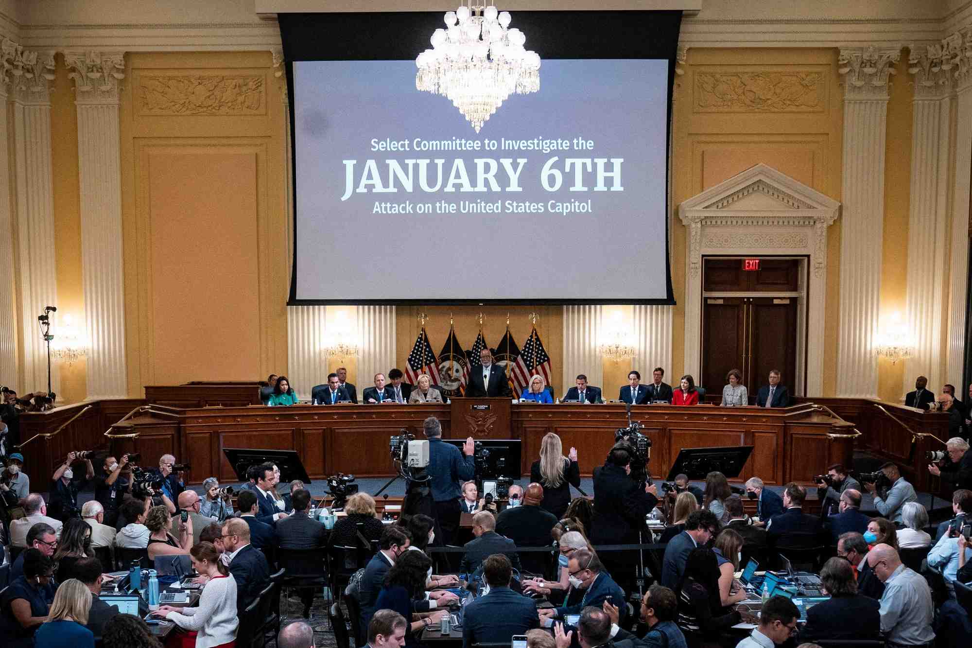 Etats-unis: premiere audience de la commission sur l'attaque du capitole