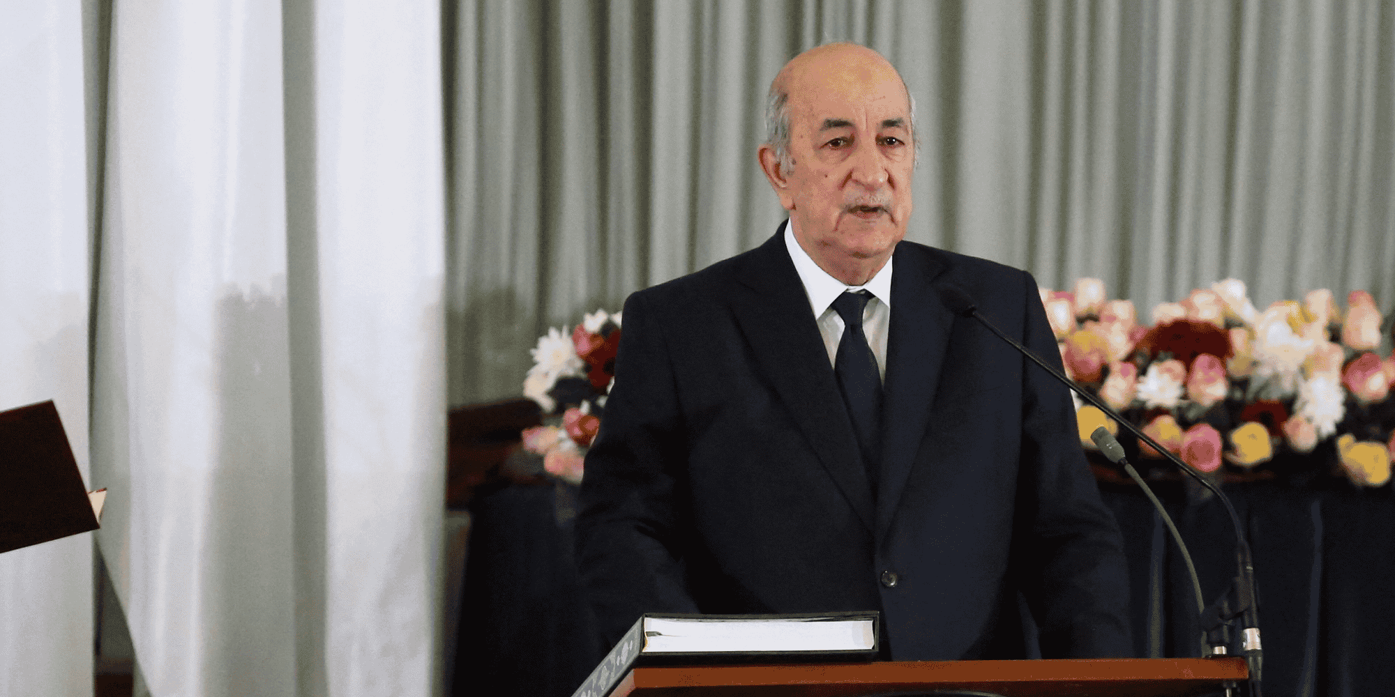 Abdelmadjid Tebboune a affirmé vouloir être « un président normal, pas un président mal élu. »