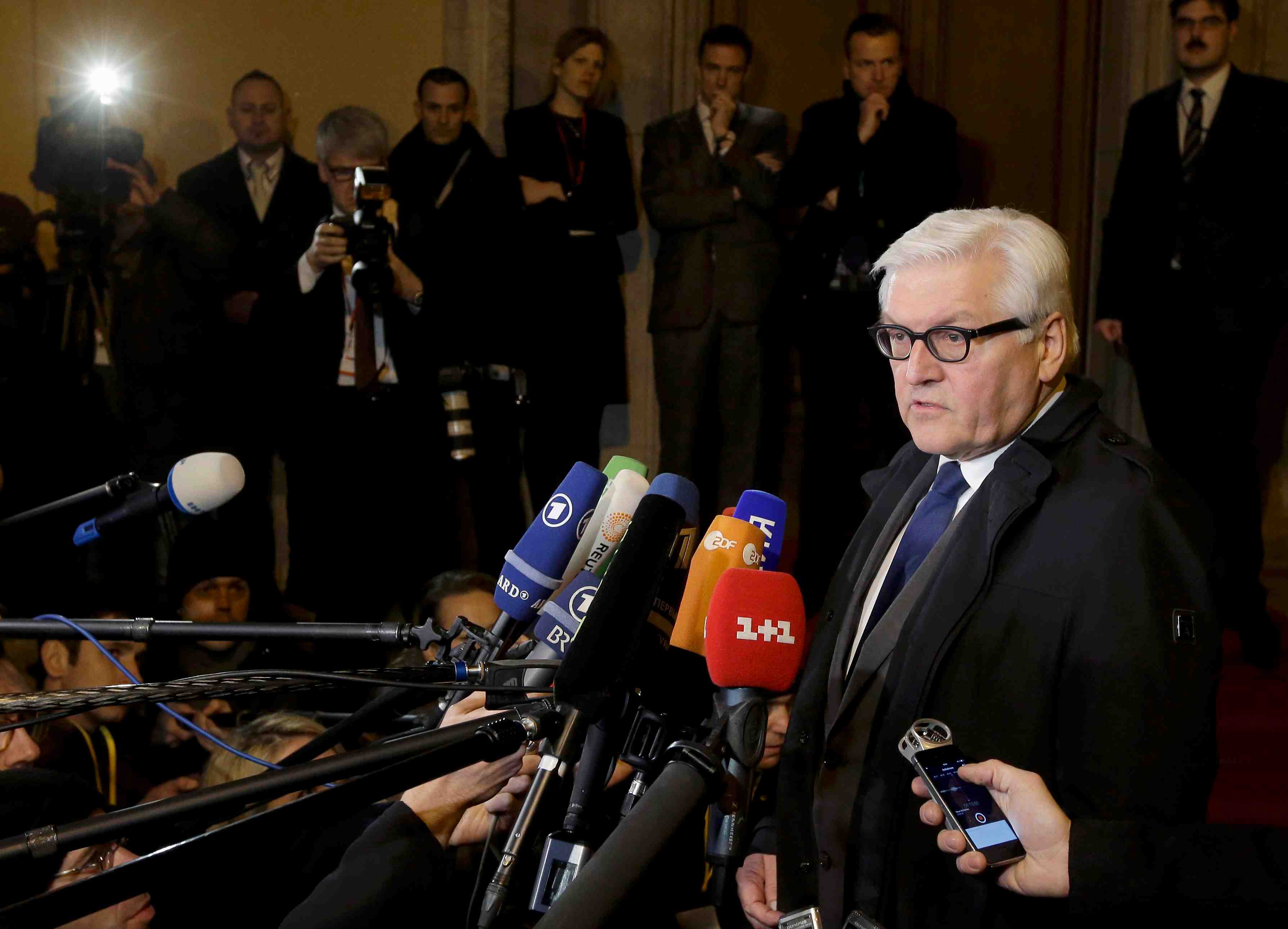 Accord a berlin sur l'etablissement de zones de securite en ukraine