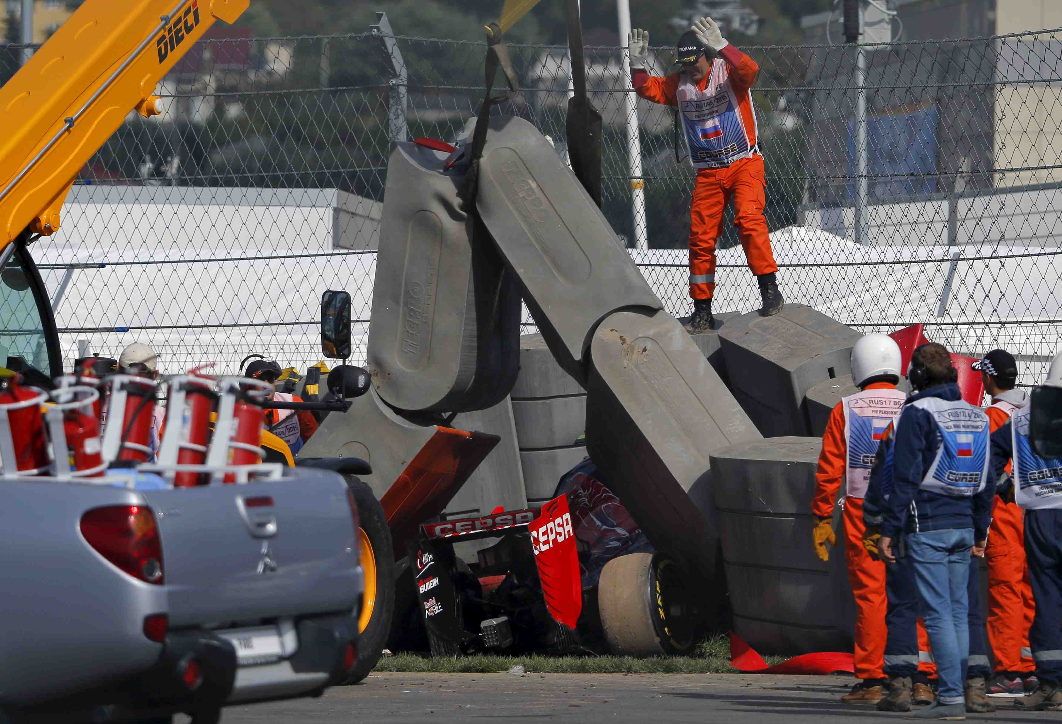 Carlos sainz accidente