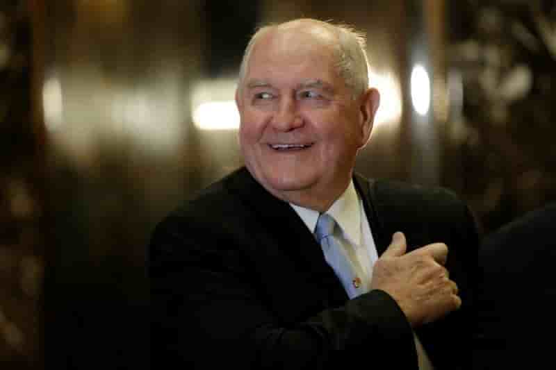 Trump va nommer l'ex-gouverneur de georgie perdue a l'agriculture