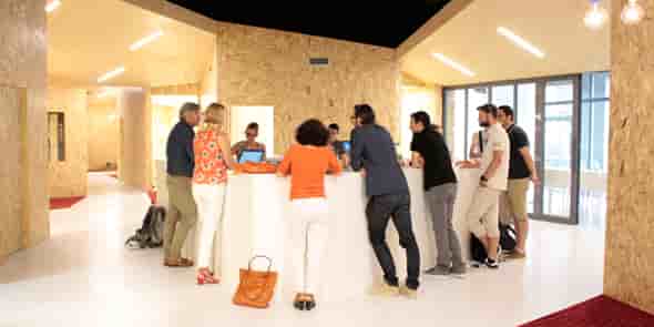Les locaux de l'Open Tourisme Lab, à Nîmes