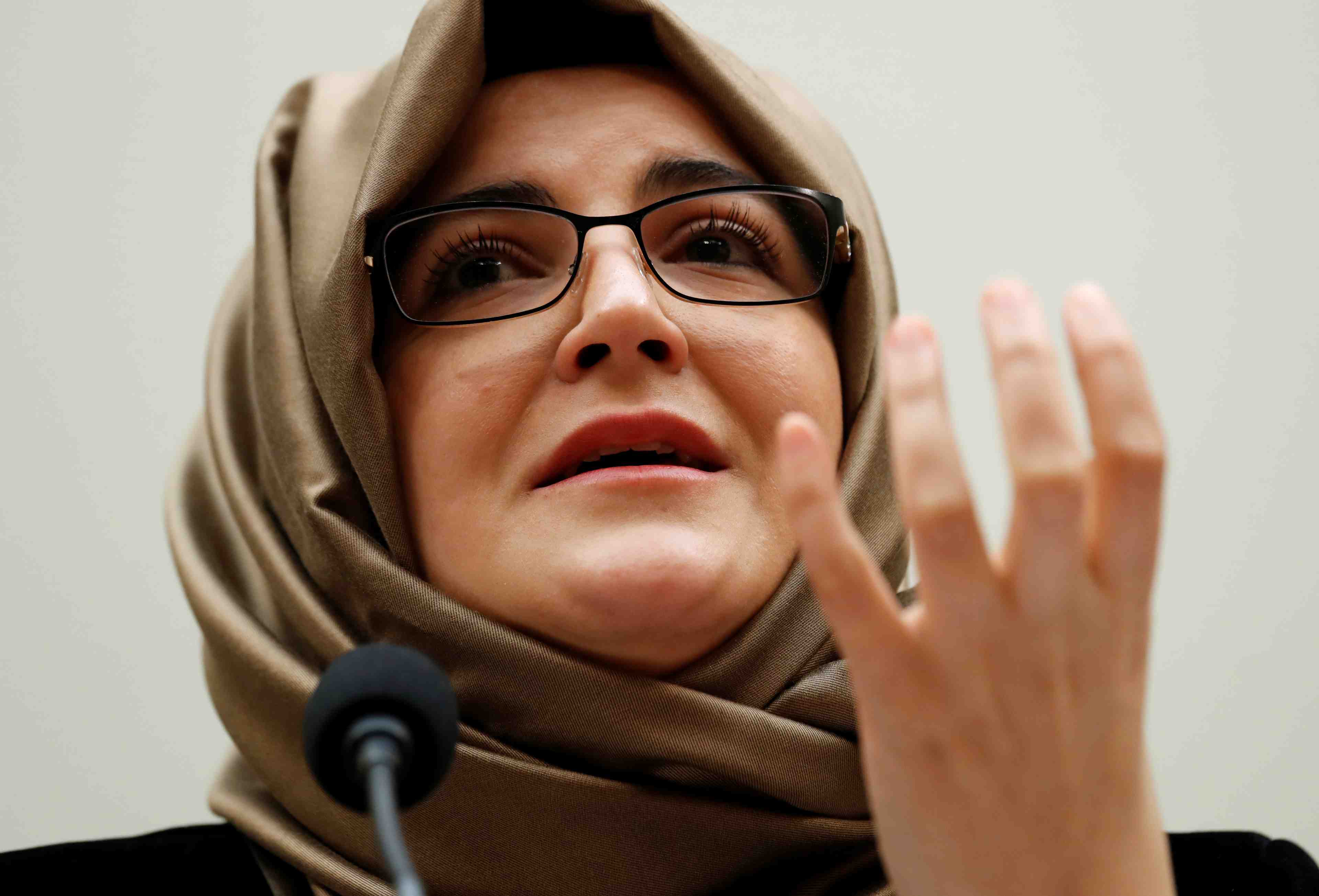La fiancee de jamal khashoggi interpelle les etats-unis