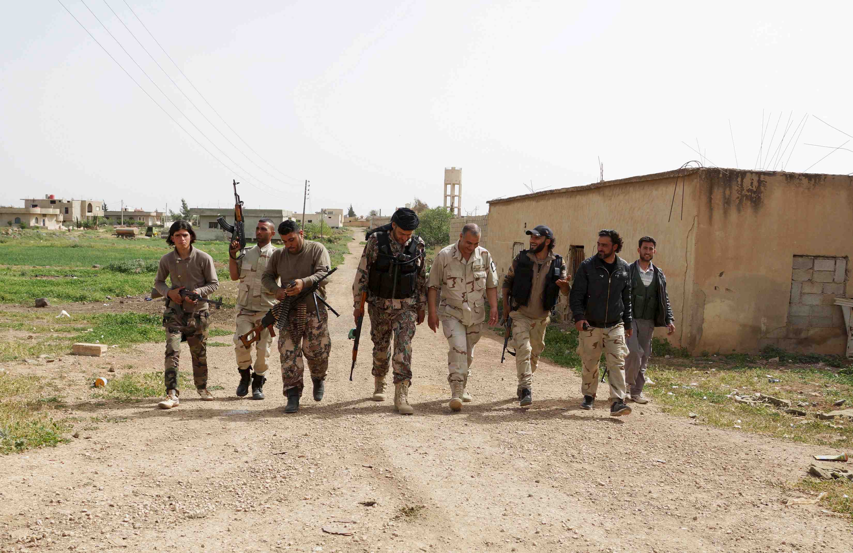 L'armee syrienne annonce s'etre emparee de plusieurs villages de la province de deraa