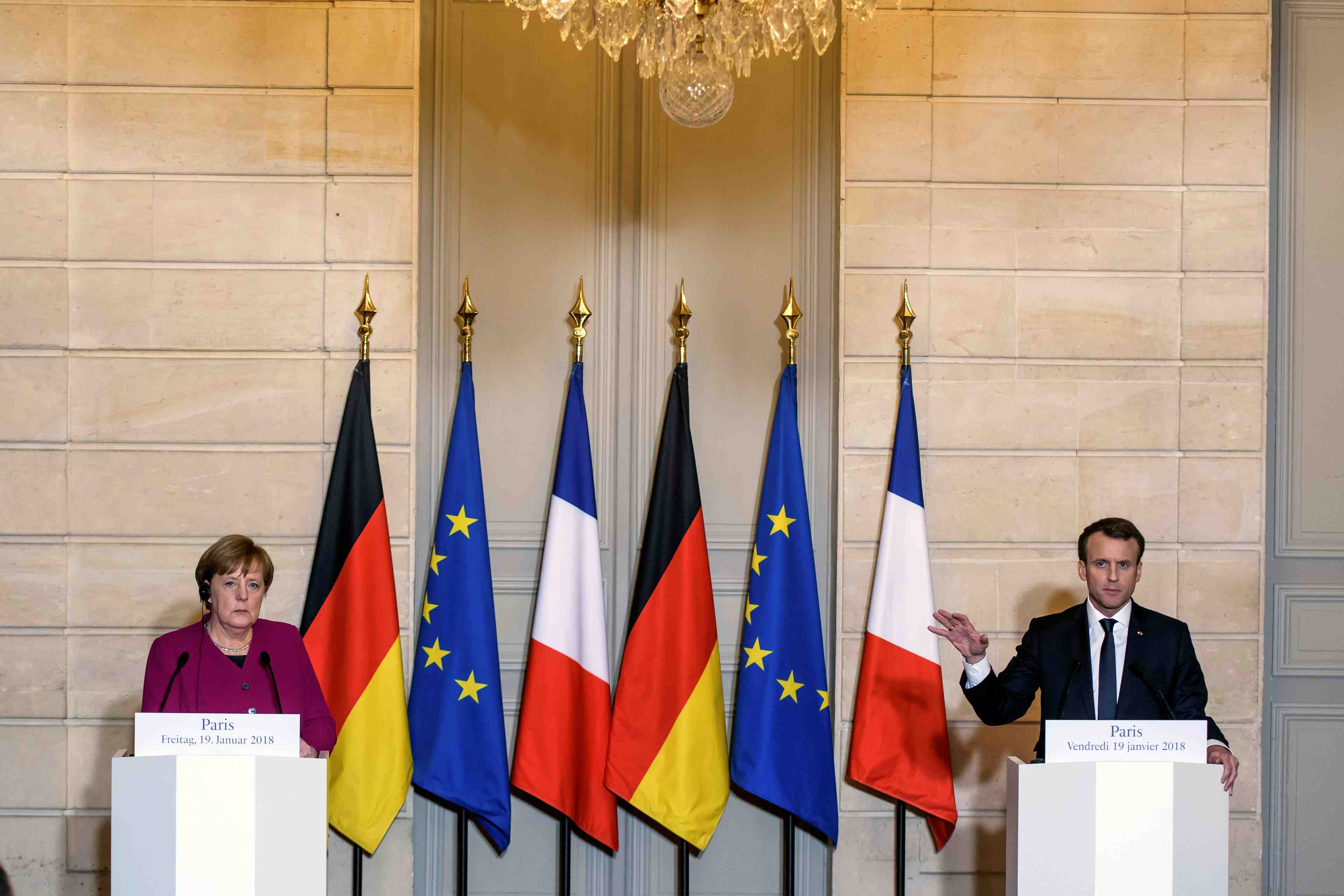 Paris et berlin signeront une declaration commune lundi