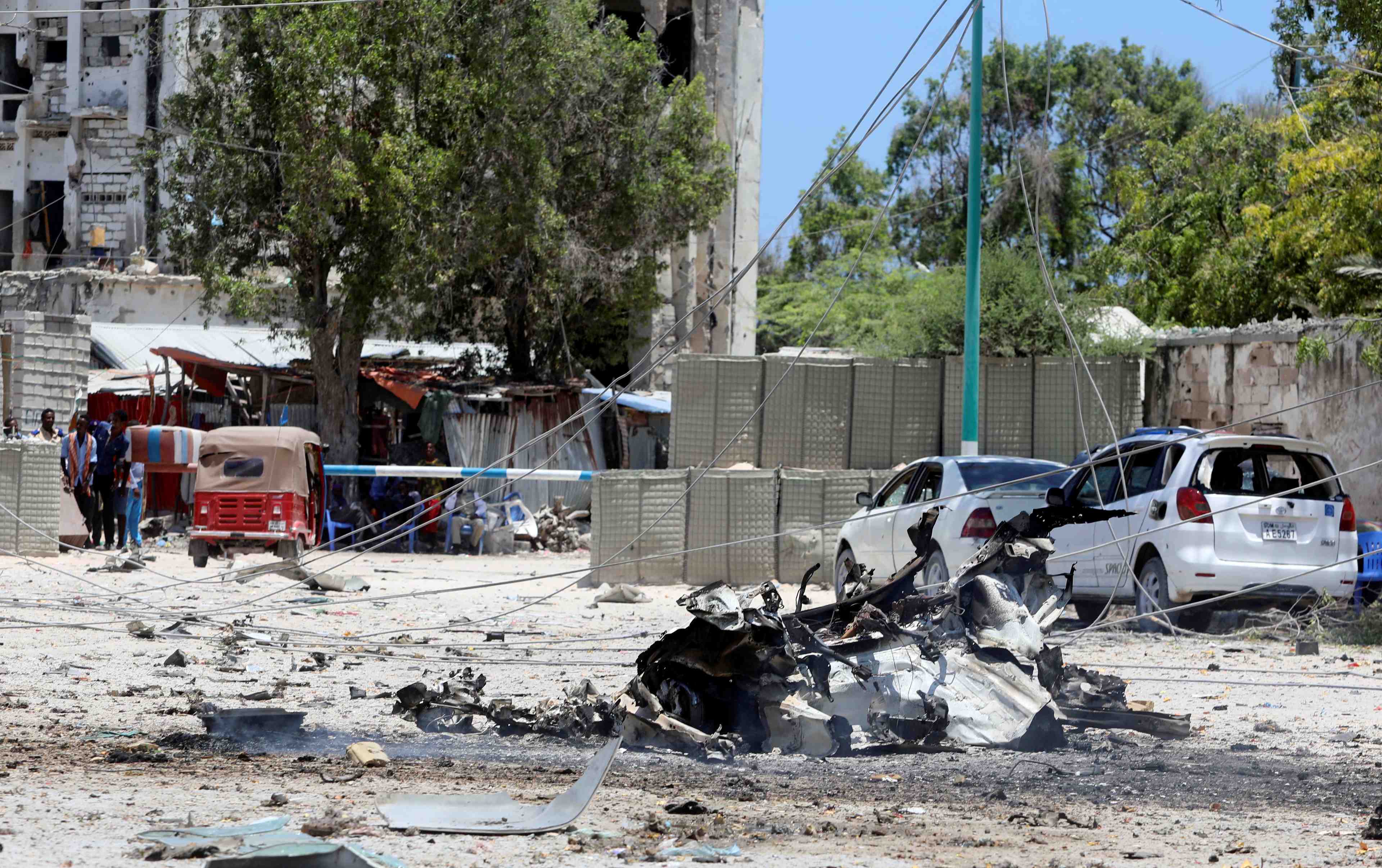 Ministere attaque par les chabaab a mogadiscio