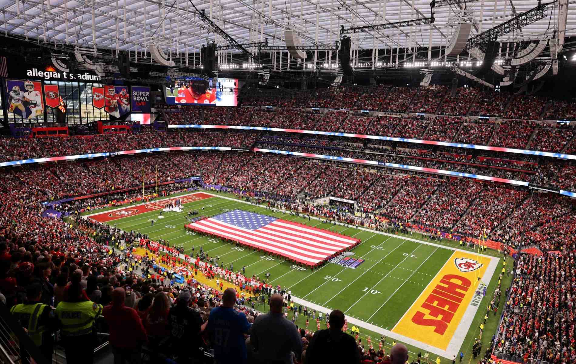 La finale du Super Bowl 2024 a opposé les Kansas City Chiefs aux San Francisco 49ers.