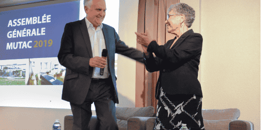 Serge Martin succède à Andrée Barbotteu à la présidence de la Mutac