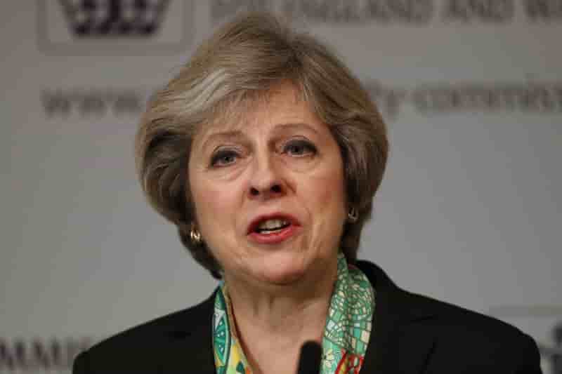 La porte-parole de may parle de "speculations" sur un brexit dur