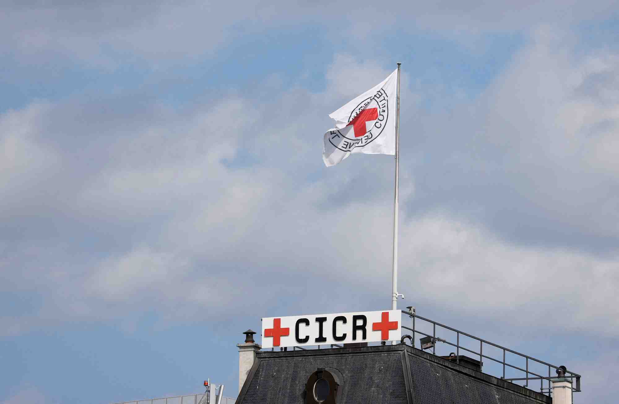 Le siege du comite international de la croix-rouge (cicr) a geneve