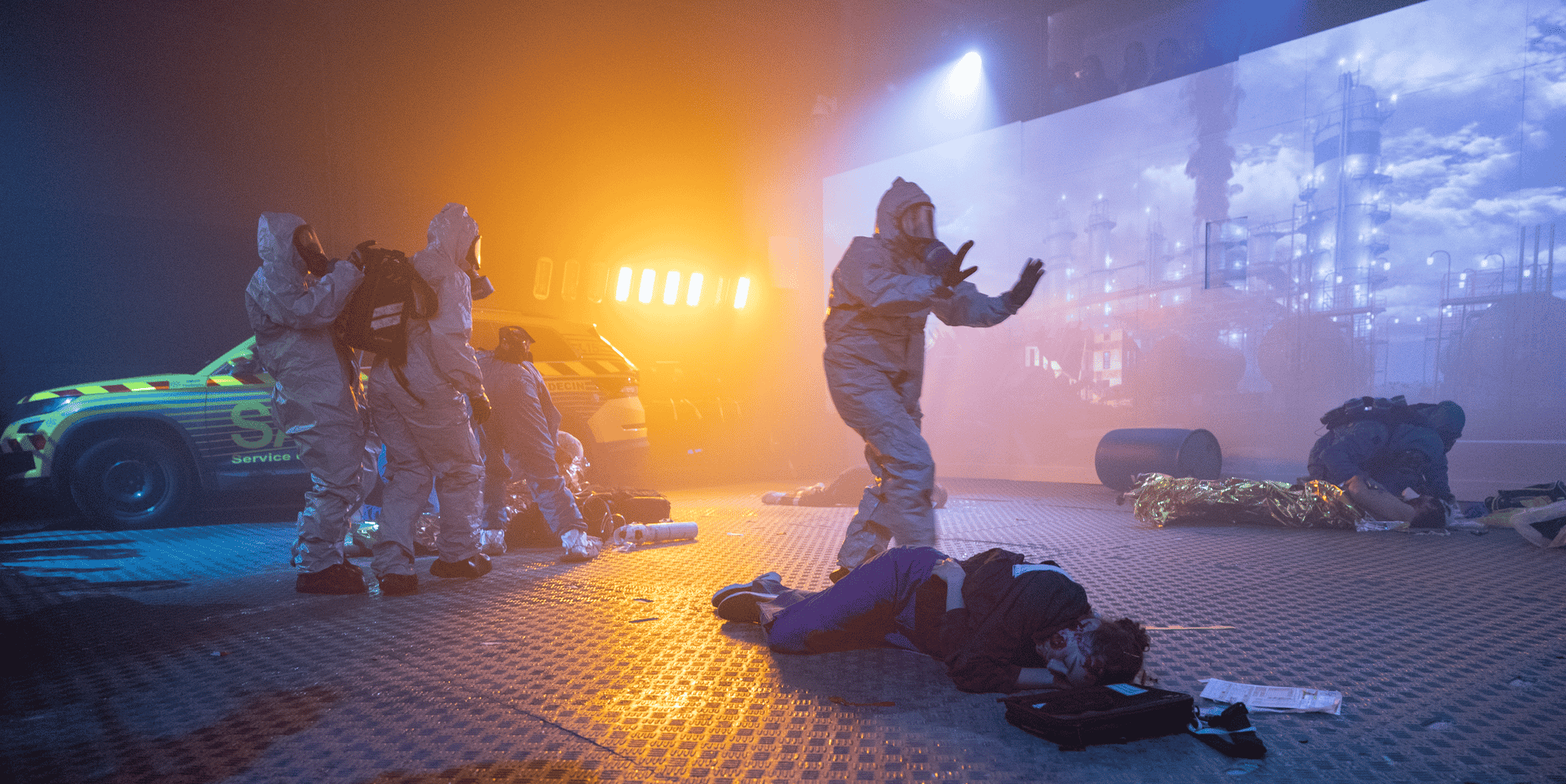 Cegelec Défense a construit pour le CHU de Toulouse un centre de simulation de la médecine de catastrophe.