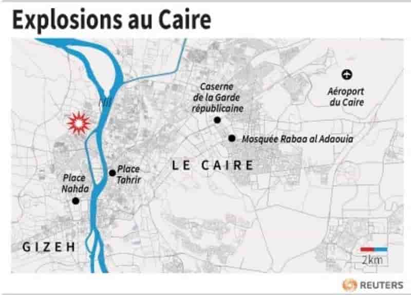 Explosions au caire