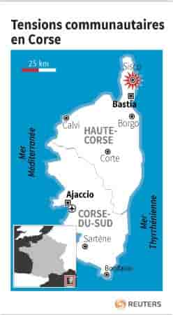 Tensions communautaires en corse