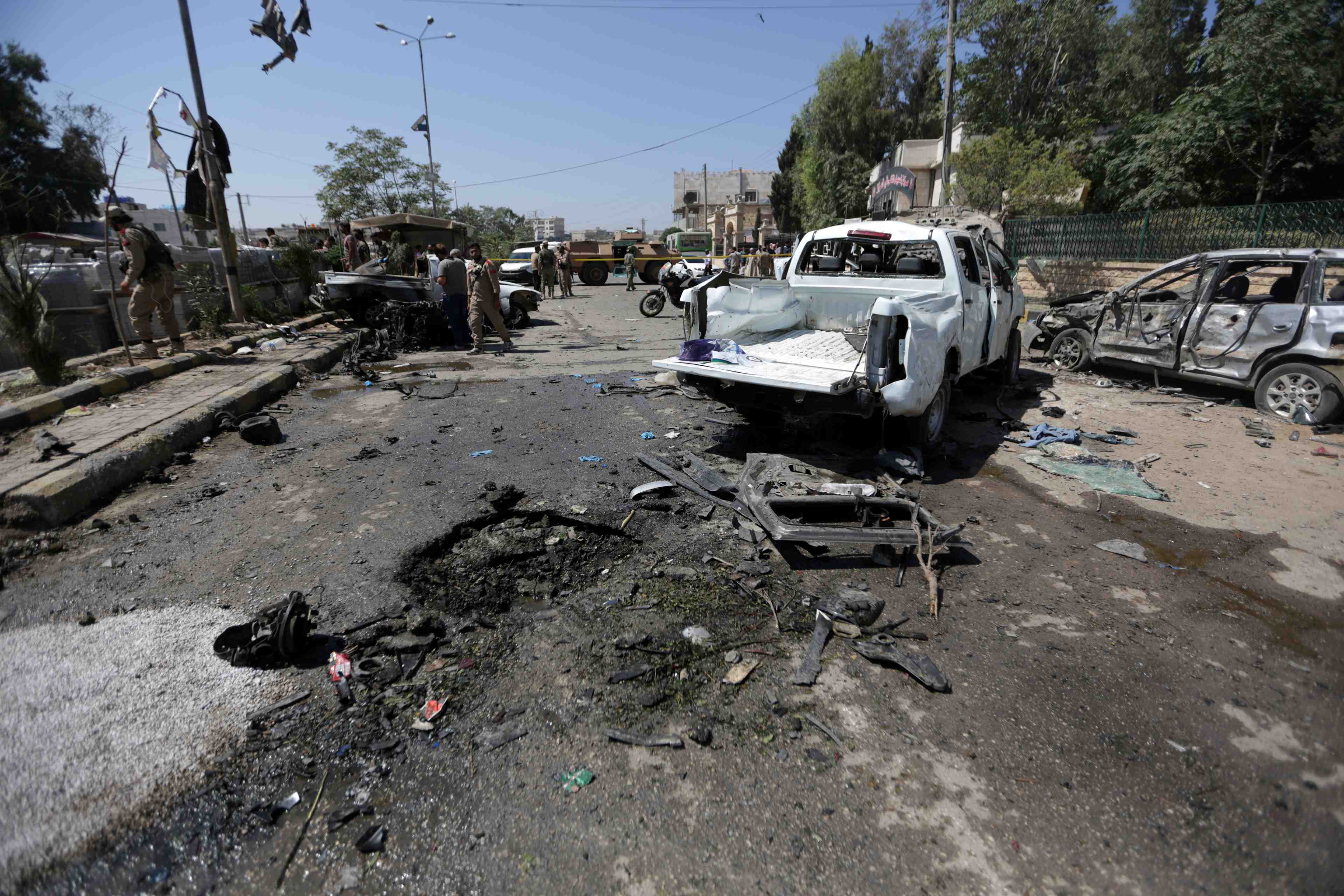 Explosion dans le nord de la syrie