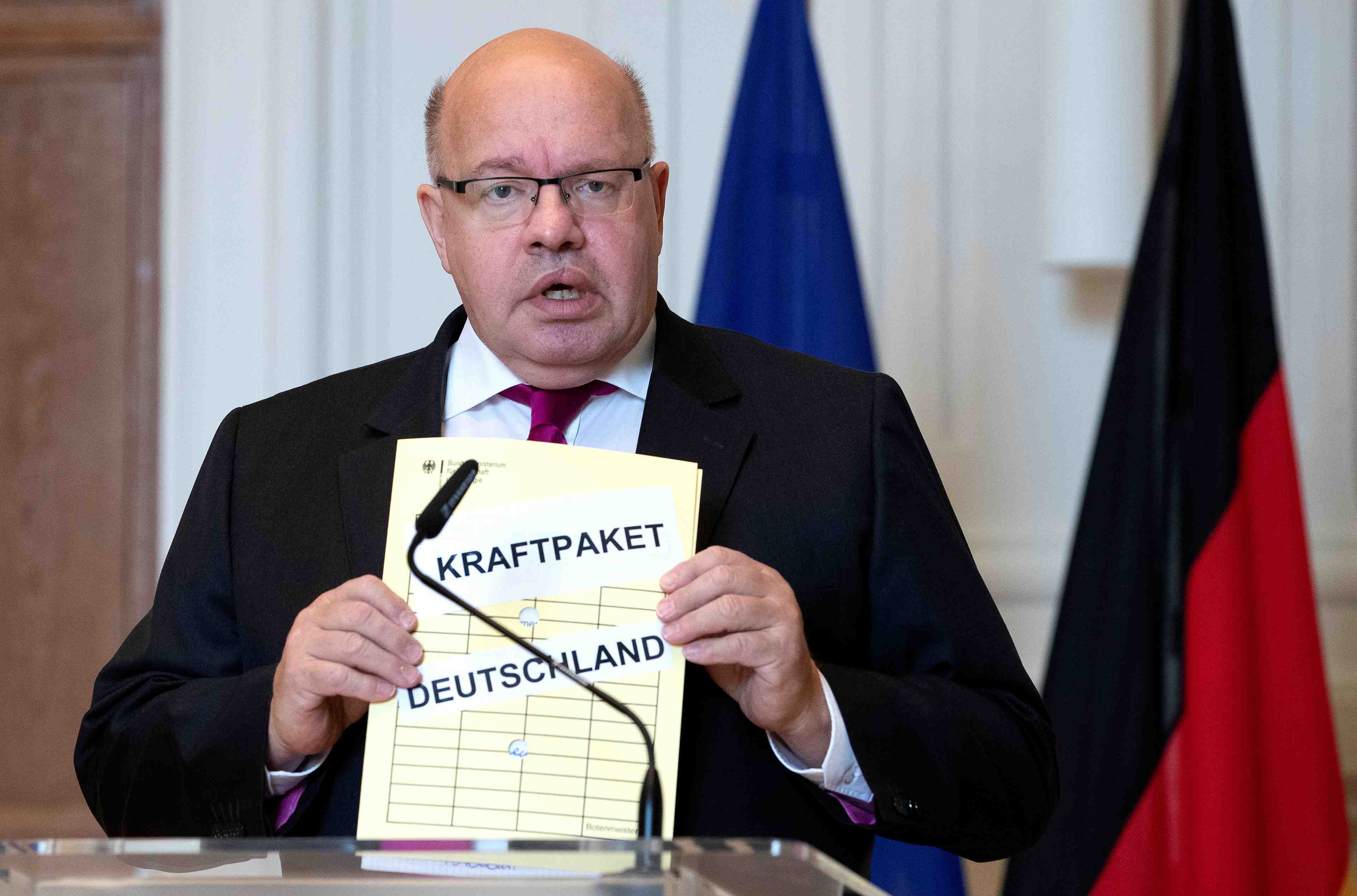 Allemagne: altmaier pour un retour a l'equilibre budgetaire sur la prochaine legislature