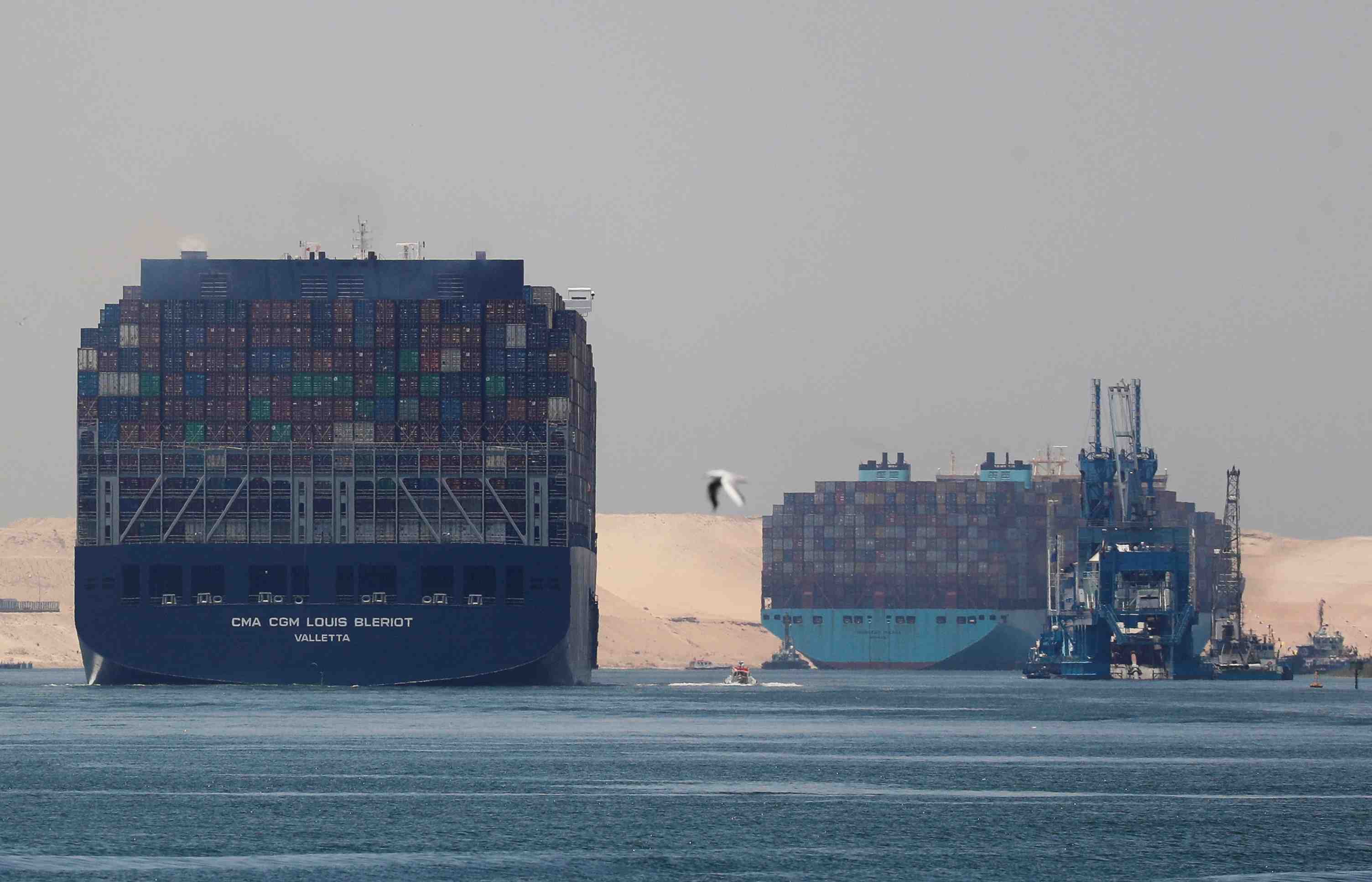 Chiffre d'affaires record pour le canal de suez en 2021