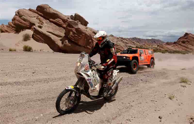 Dakar: décès d'un motard belge lors de la 5e étape