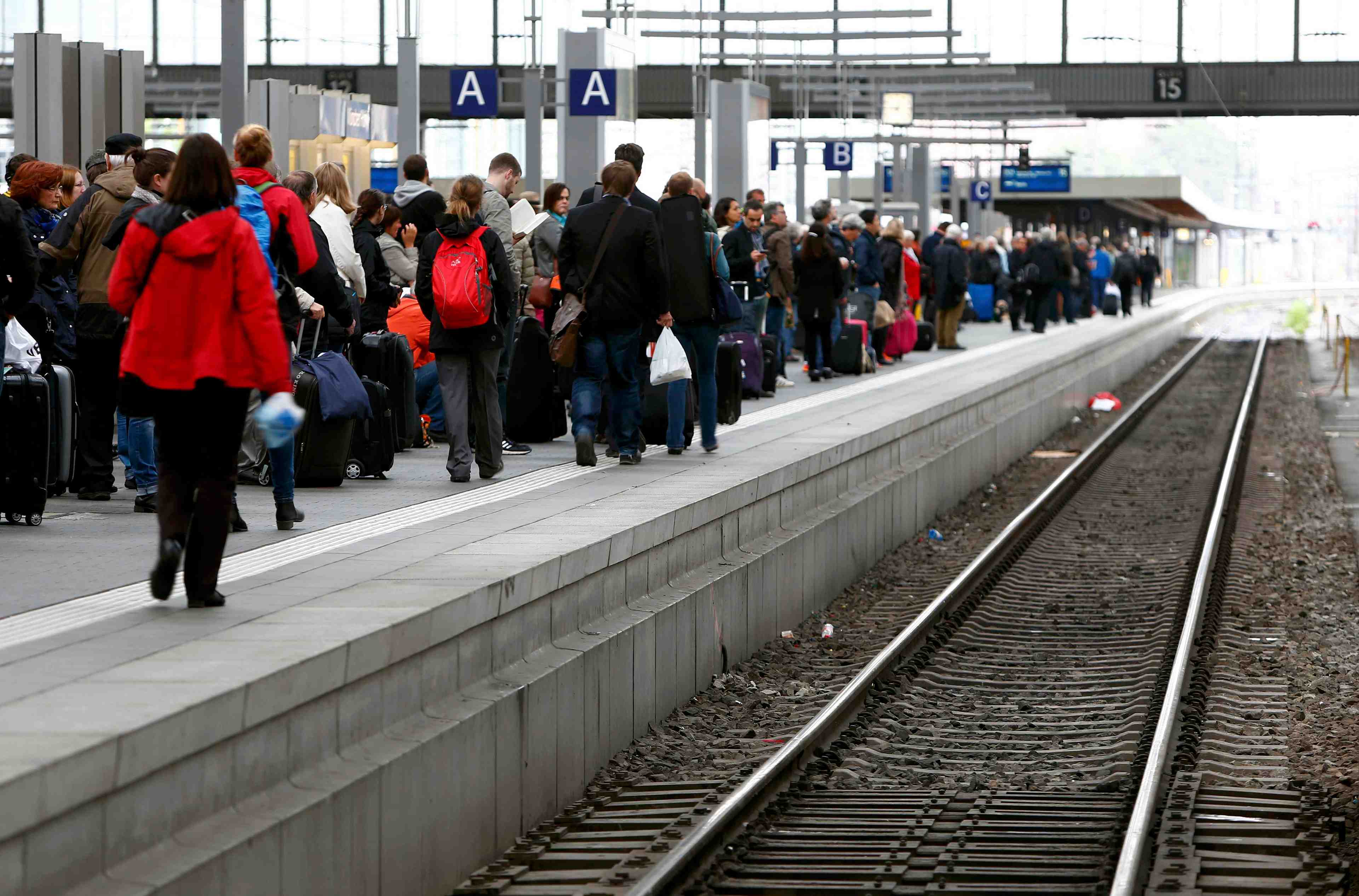 Le trafic ferroviaire perturbe en allemagne