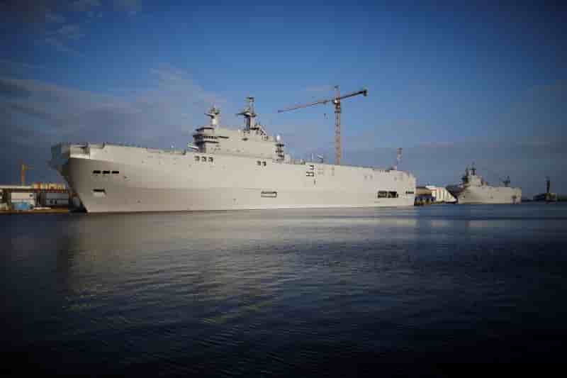 L'egypte rachete les deux mistral a la france