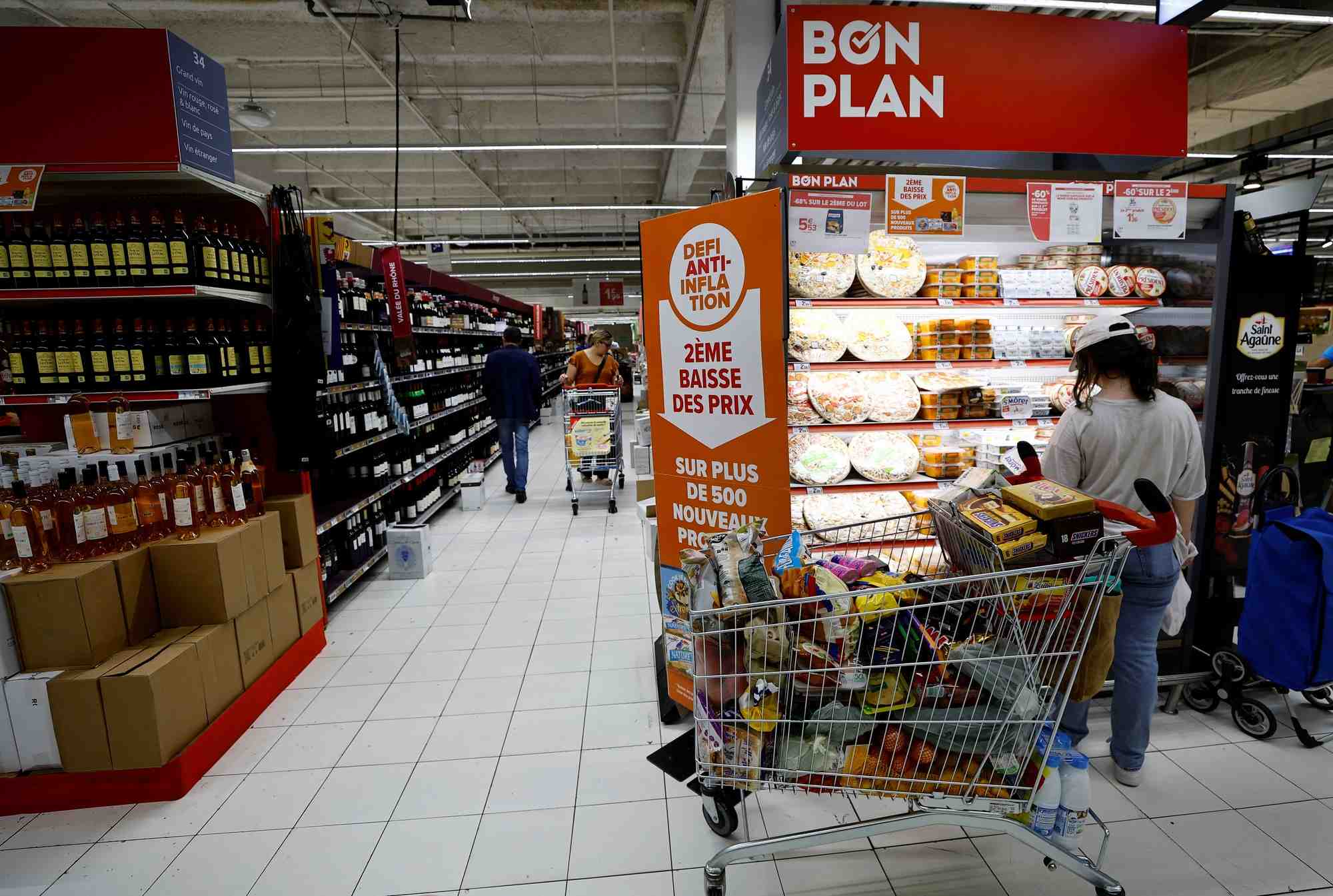 Photo d'un supermarche a nice