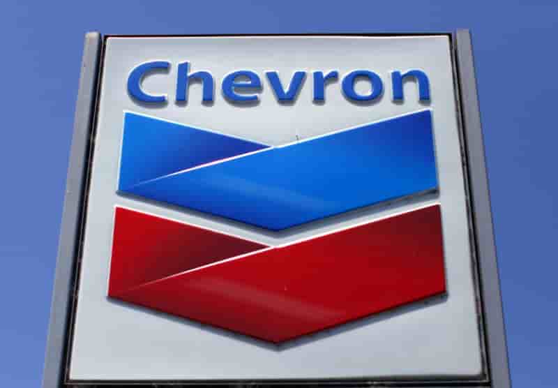 Chevron, a suivre sur les marches americains
