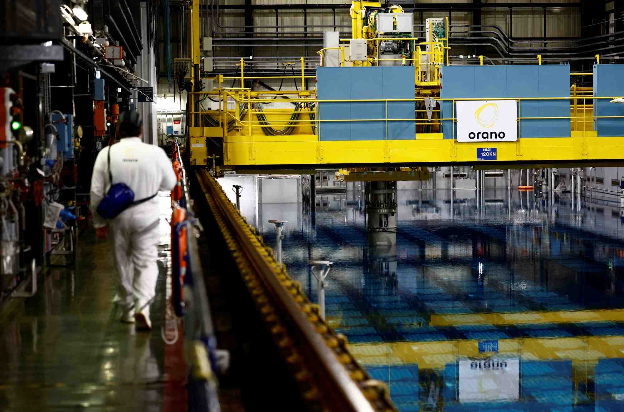 L'usine d'Orano à La Hague.