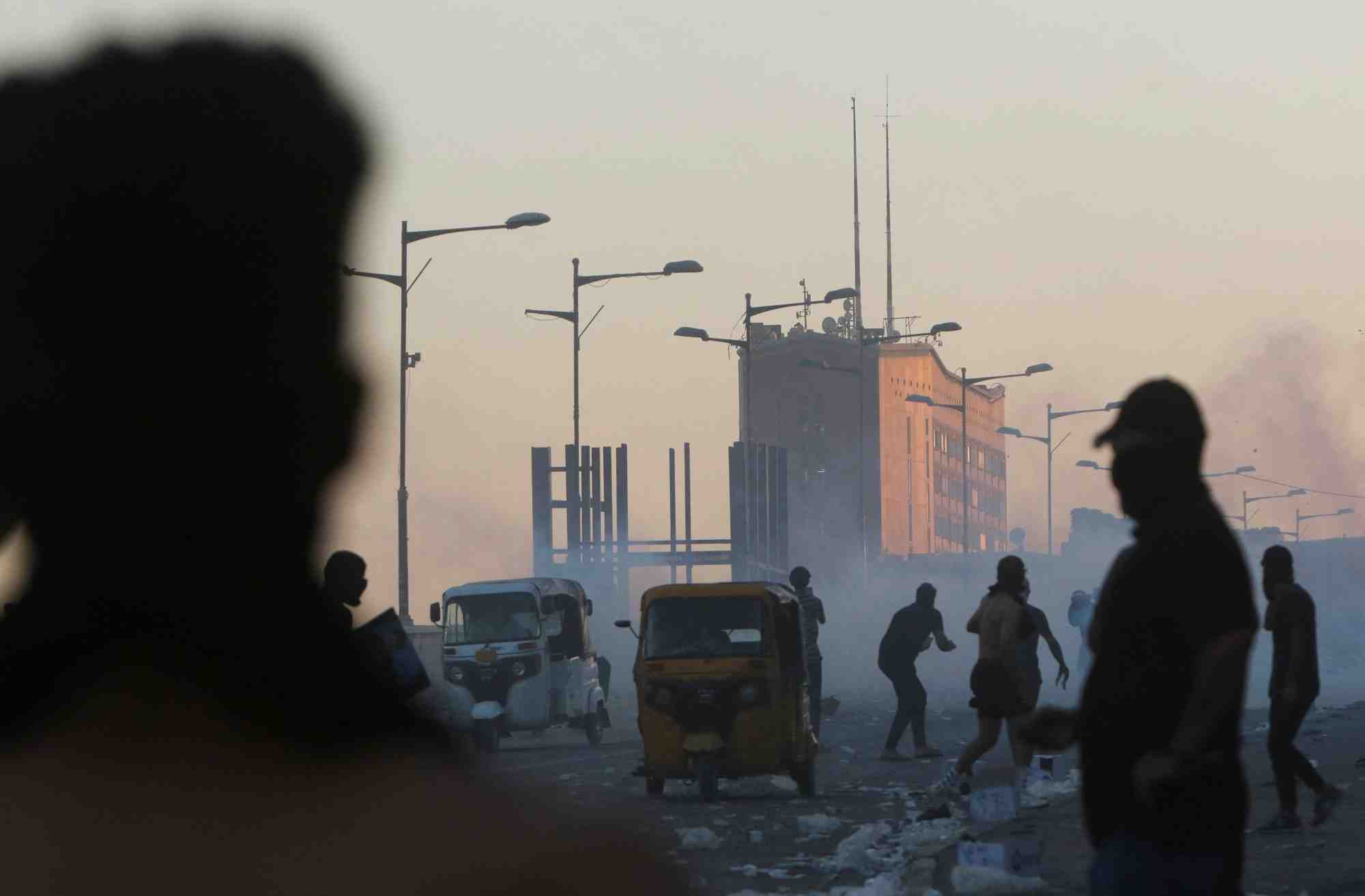 Manifestation anti-gouvernementale a bagdad