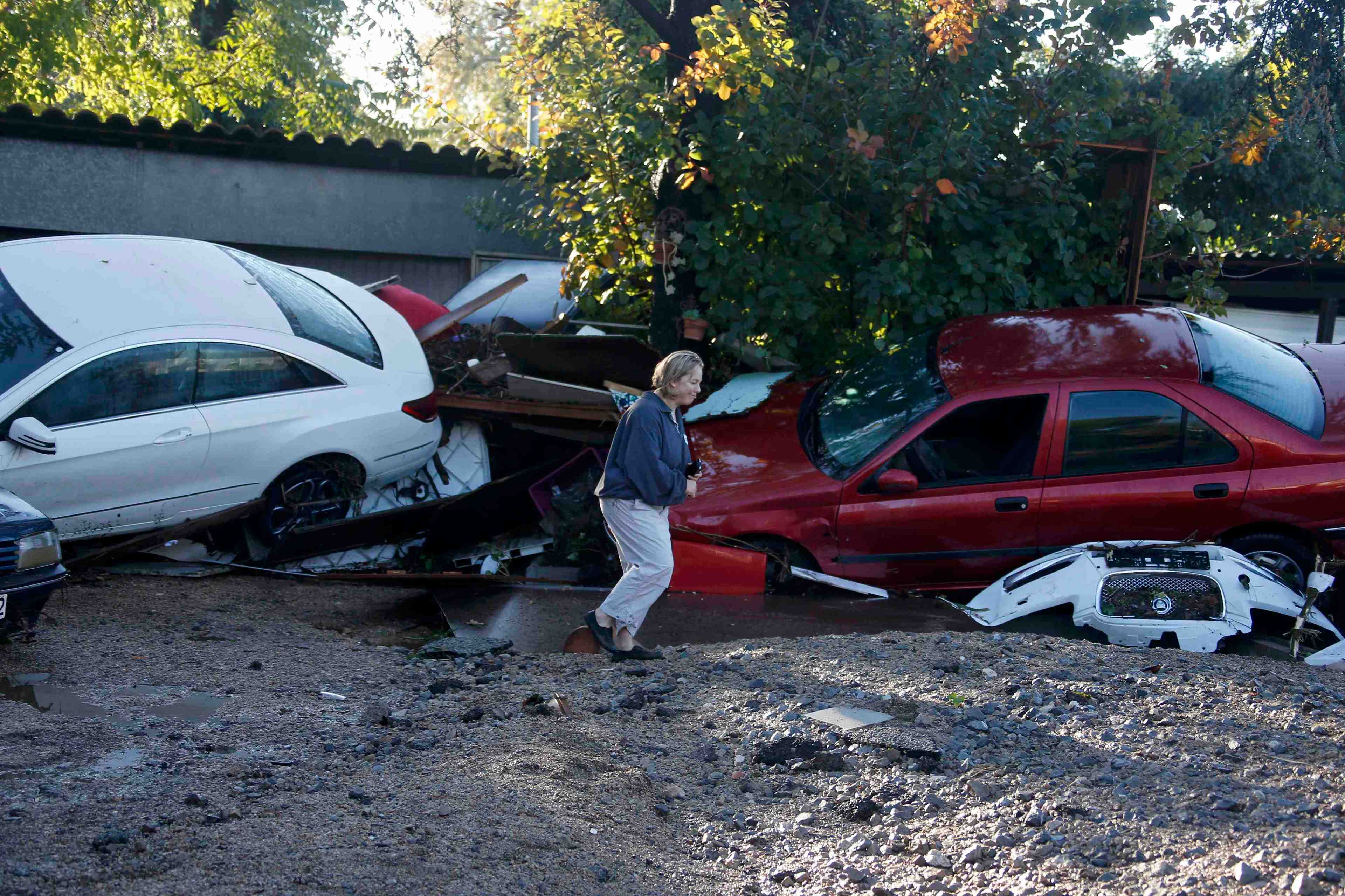 Deluge de pluie dans les alpes-maritimes, au moins 13 morts