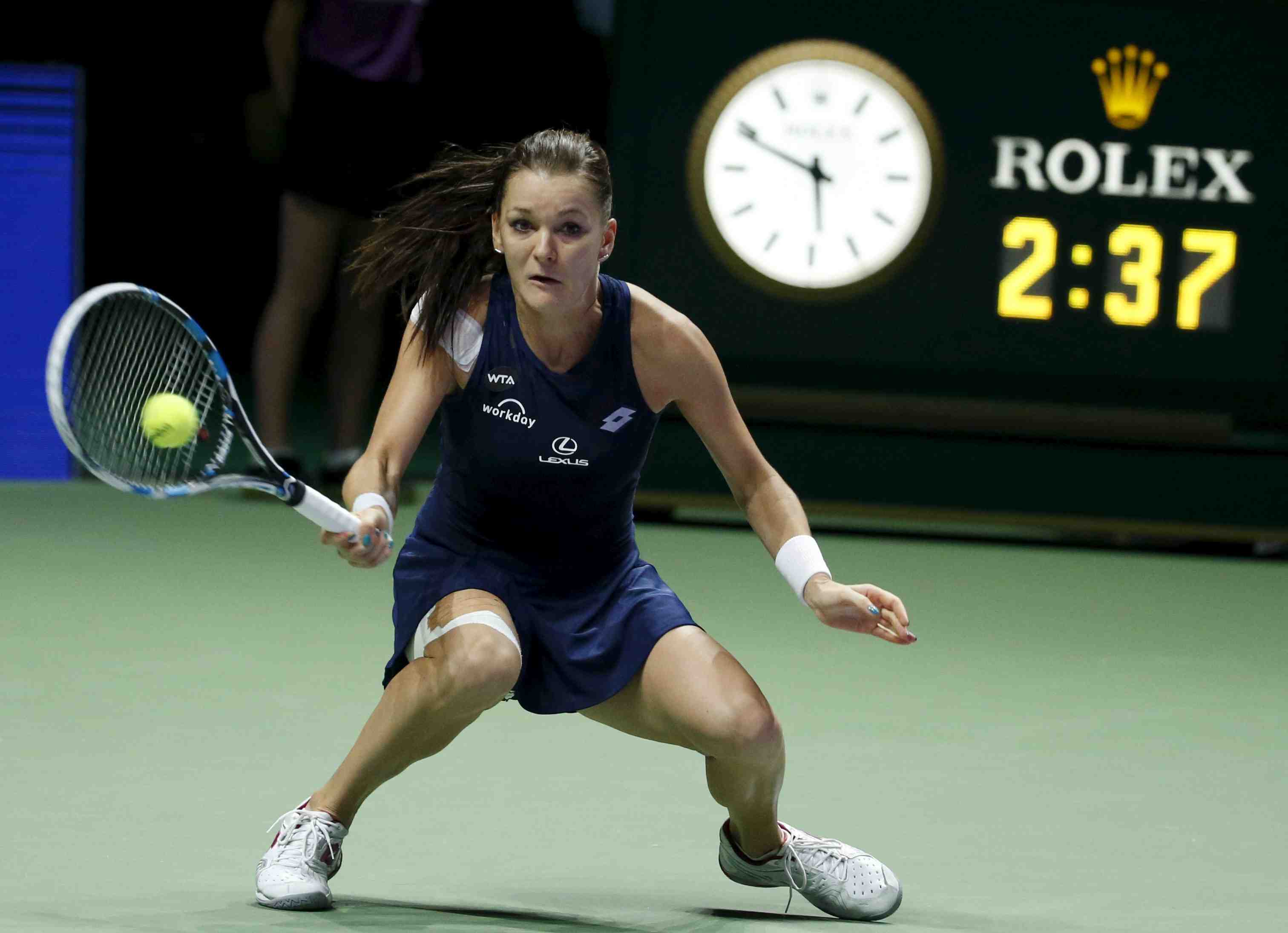 Une affiche radwanska-kvitova en finale
