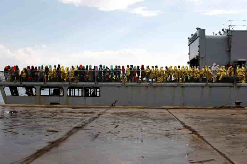 Plus de 3.000 migrants sauves par la marine italienne en 3 jours