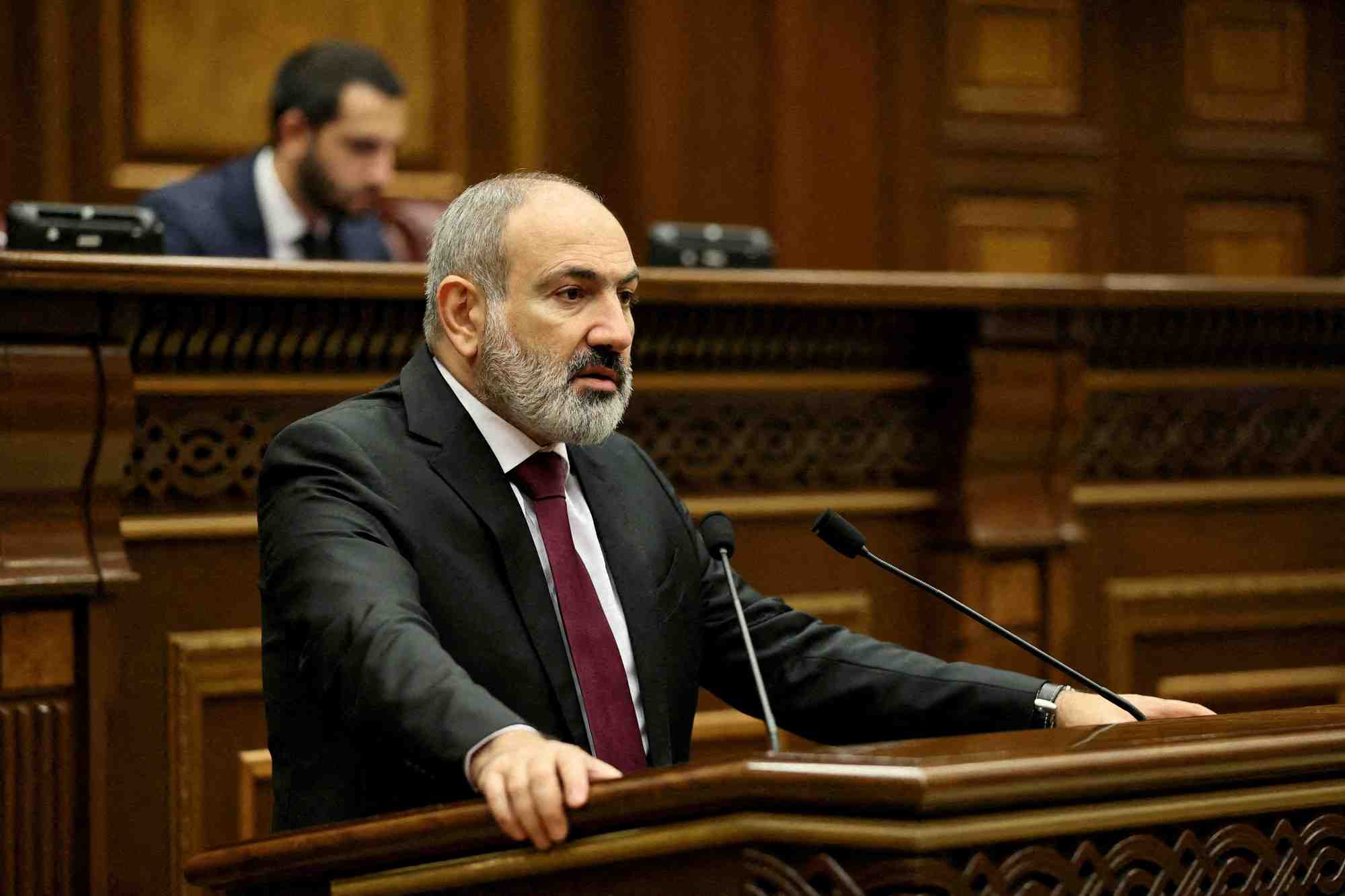 Le premier ministre armenien nikol pachinian