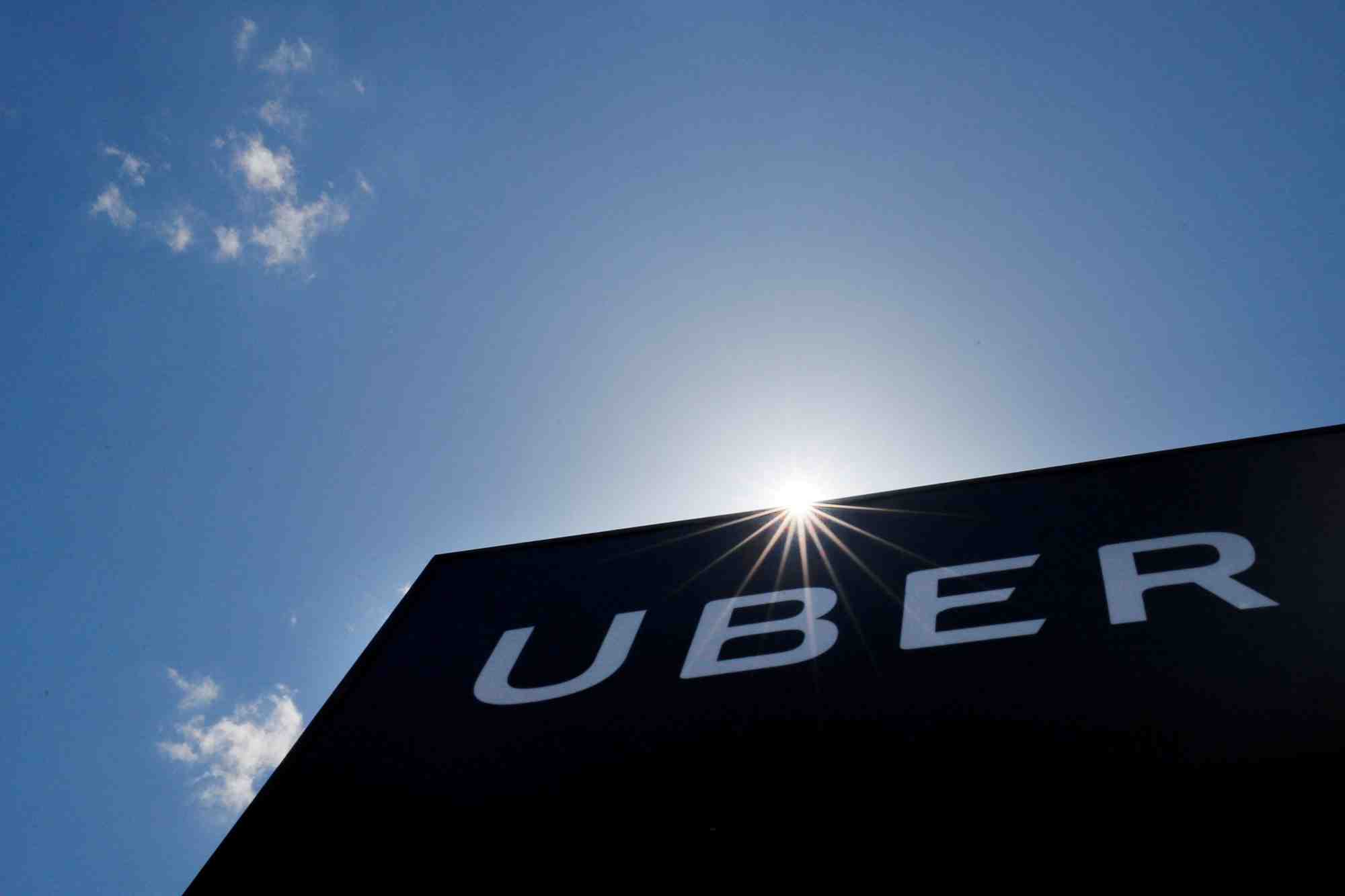 Le logo d'uber