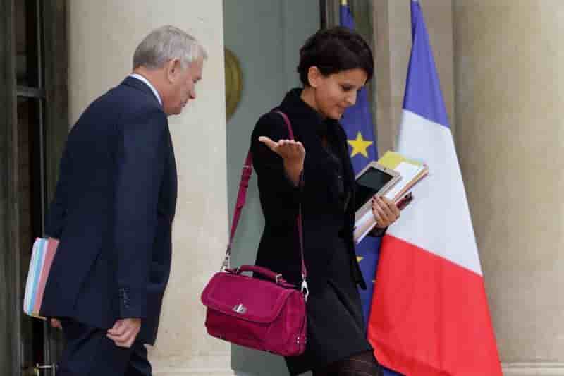 Le remaniement, de la "littérature", selon Najat Vallaud-Belkacem