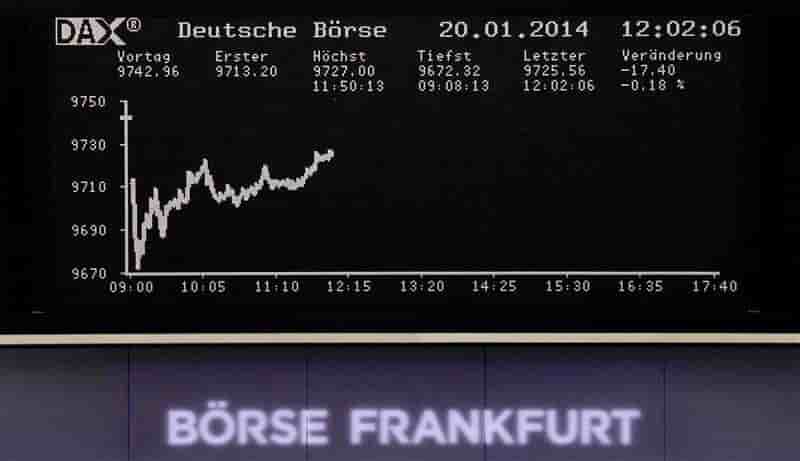 Les Bourses européennes stables ou en léger recul à la mi-séance