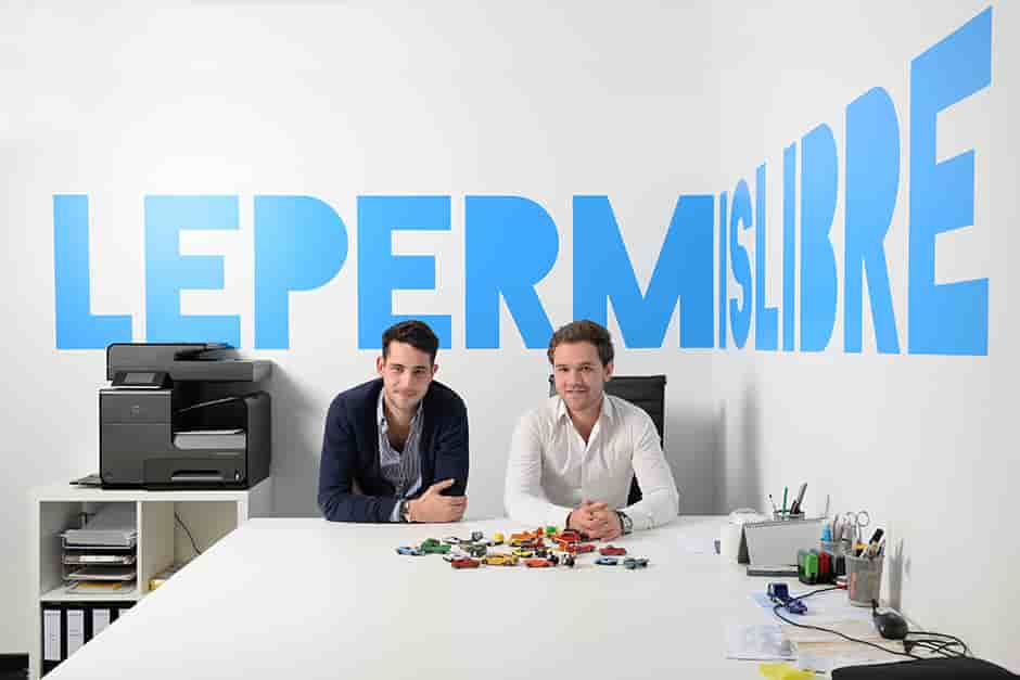 Le permis libre Lucas Tournel et Romain Durand