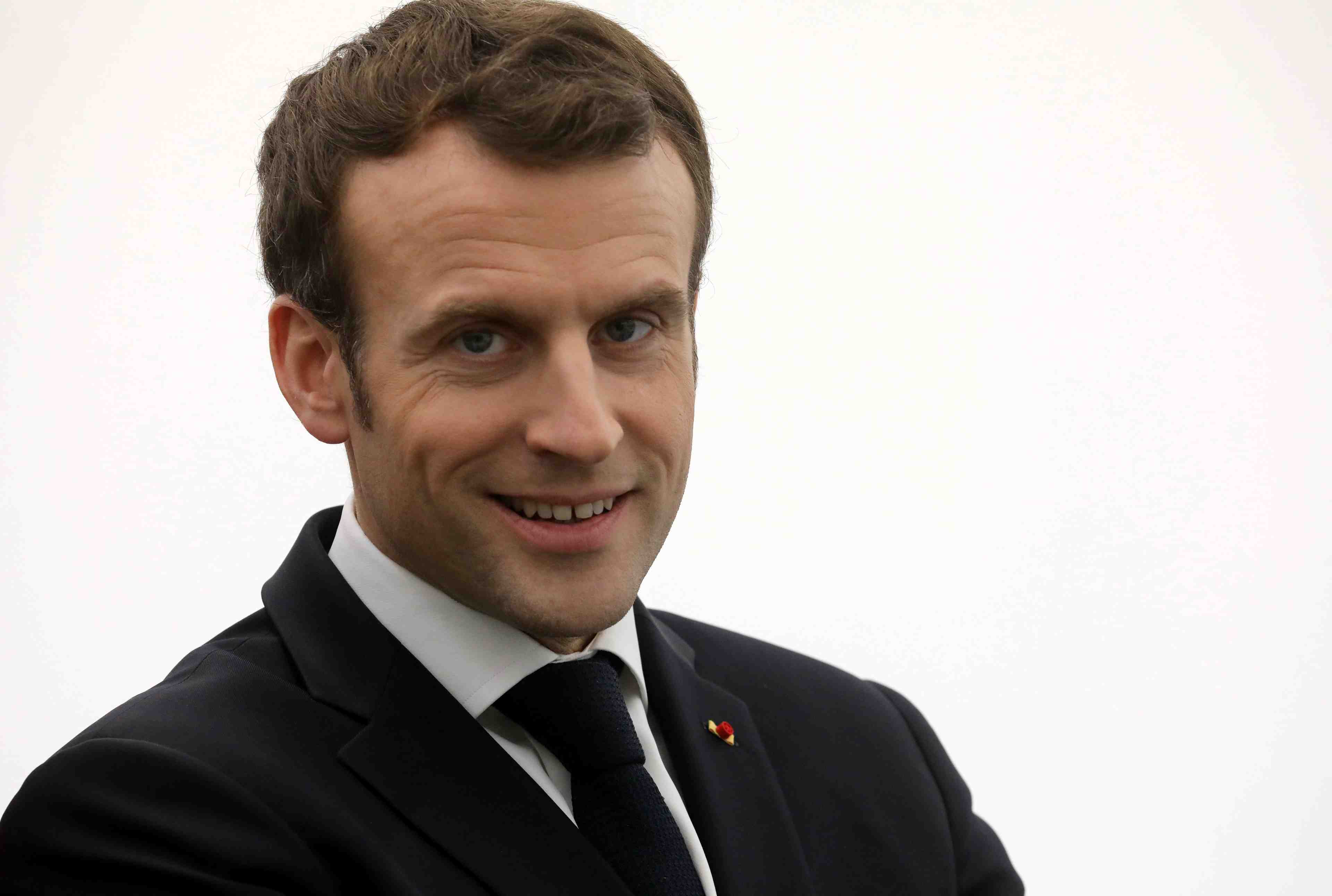 Sondage: legere remontee de la cote d'emmanuel macron