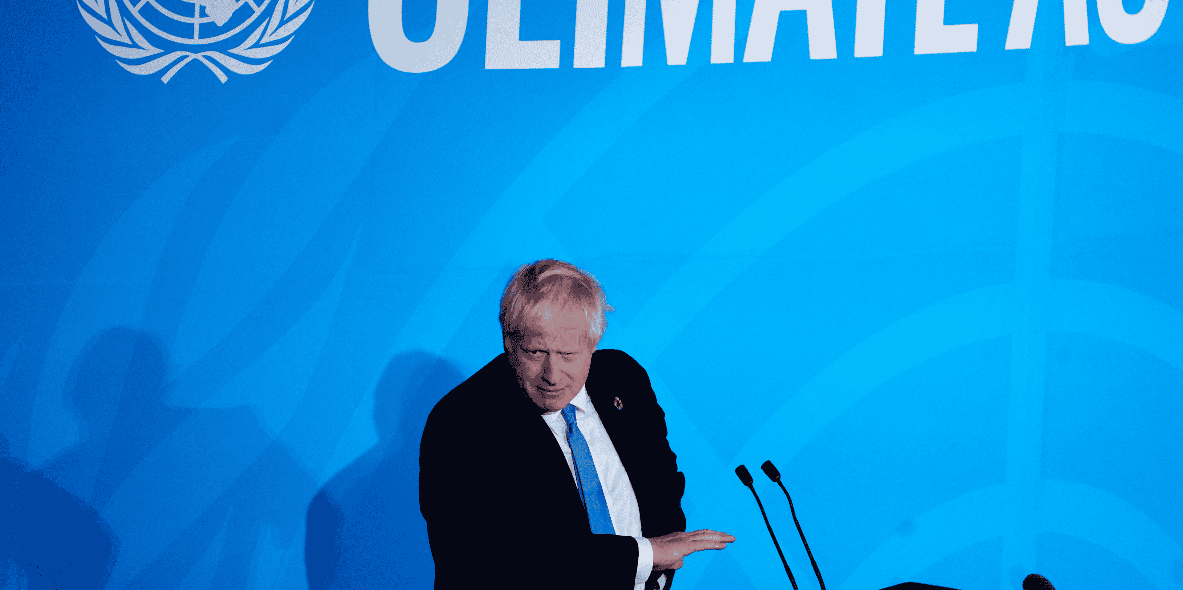 Boris Johnson, climat