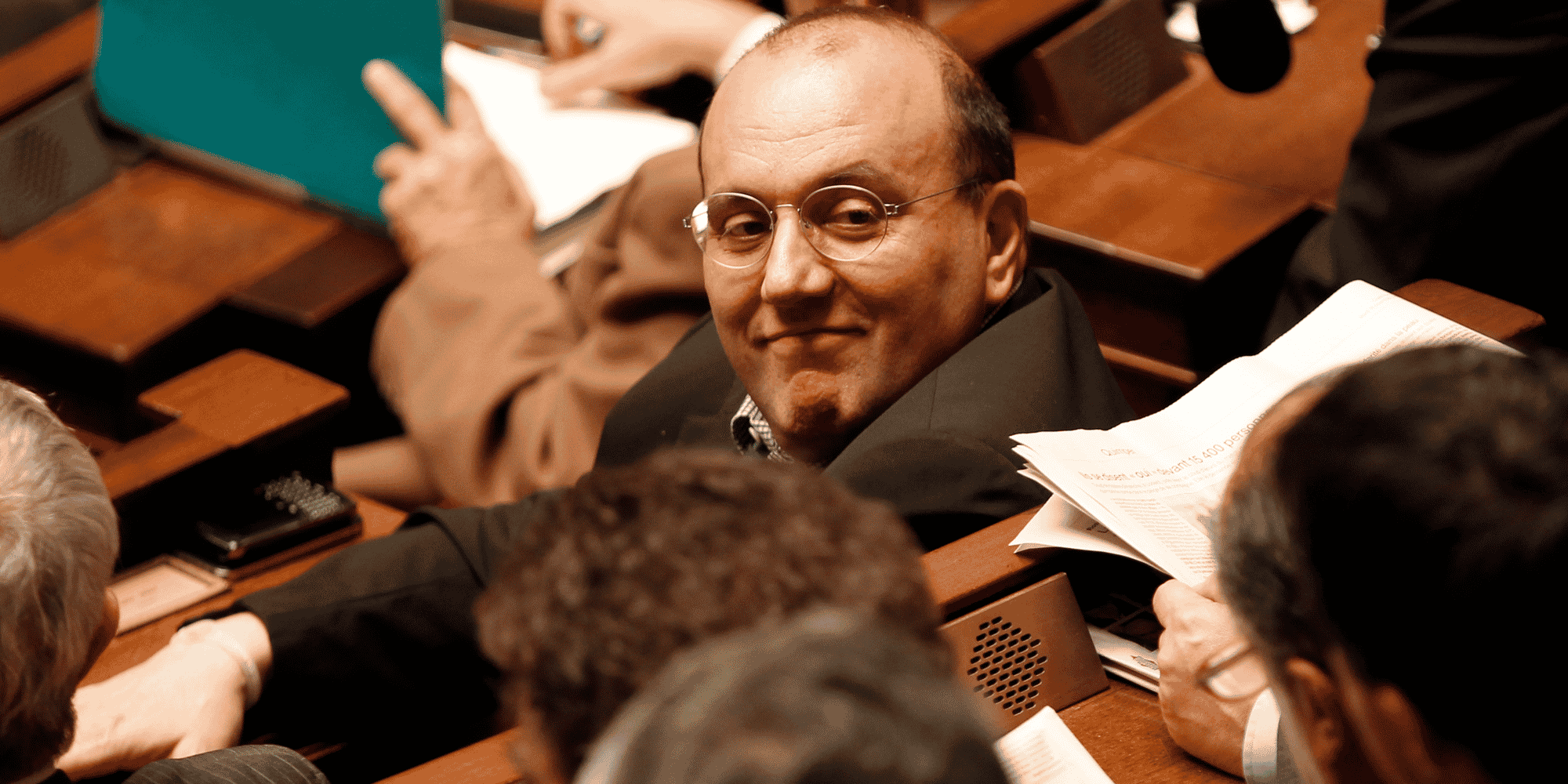 Julien Dray en 2010 à l'Assemblée nationale alors qu'il était encore député