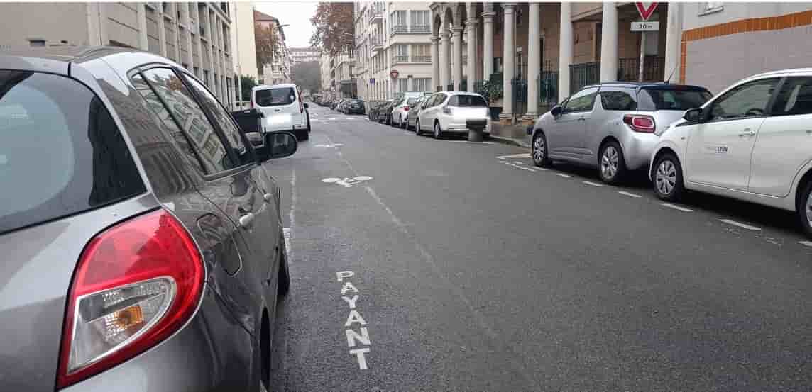 Stationnement Lyon voiture