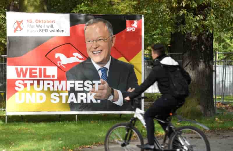 Le spd devance la cdu de merkel en basse-saxe