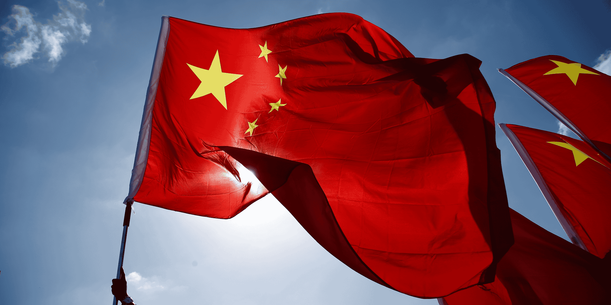 drapeau chinois (chine, xi jinping)