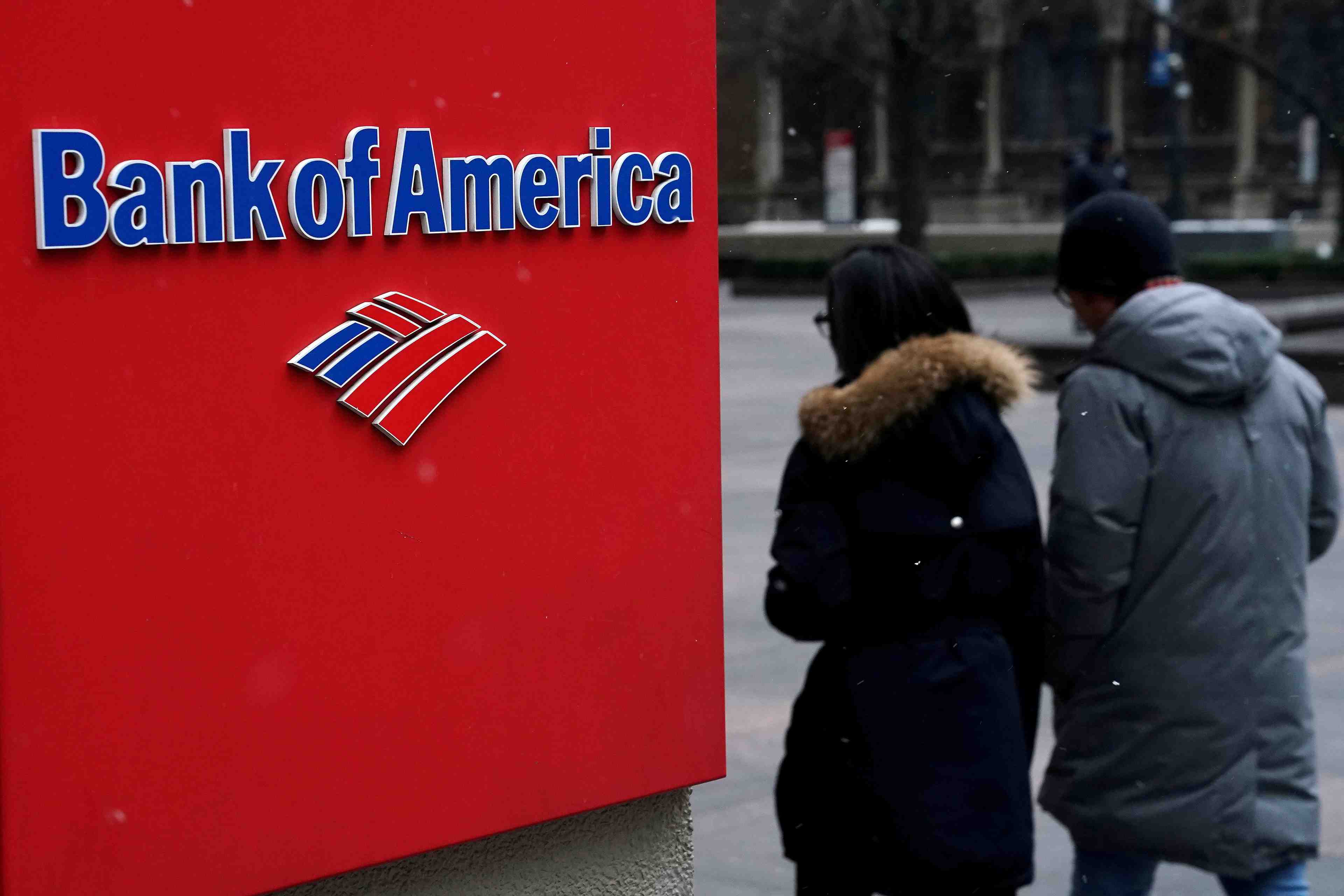 Baisse des provisions et credit dynamique gonflent le benefice de bank of america
