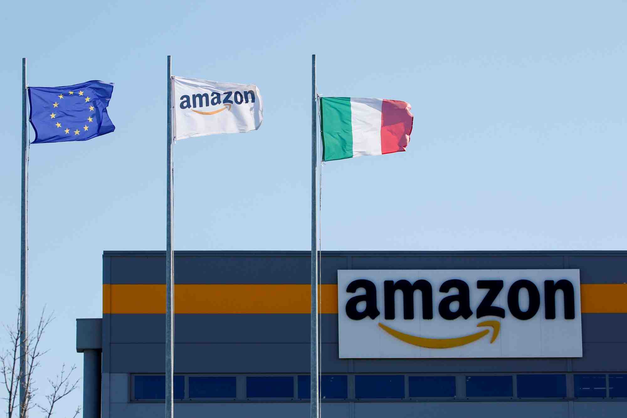 L'italie inflige une amende de 1,13 milliard d'euros a amazon pour abus de position dominante