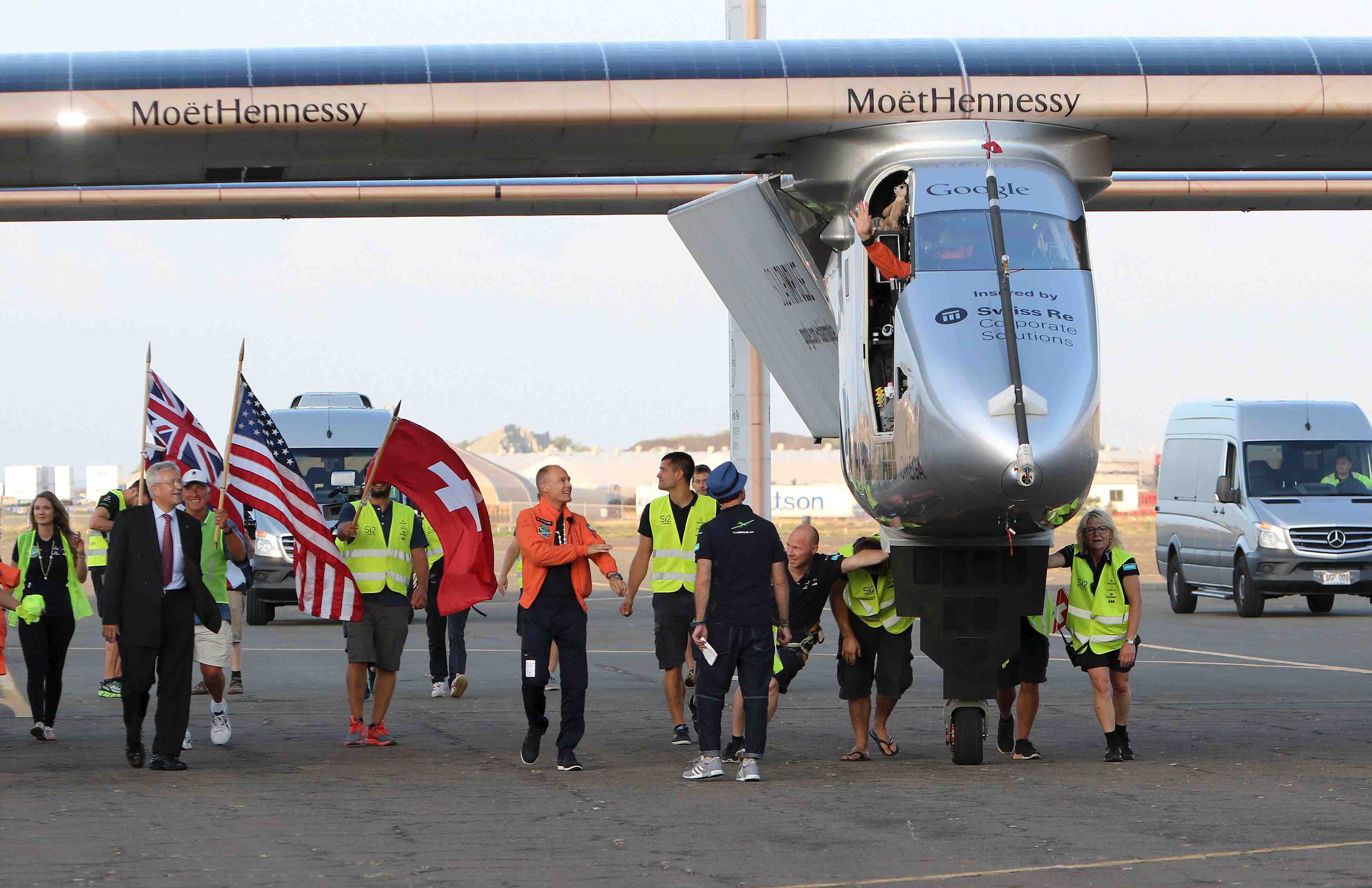 Solar impulse 2 se pose a hawai
