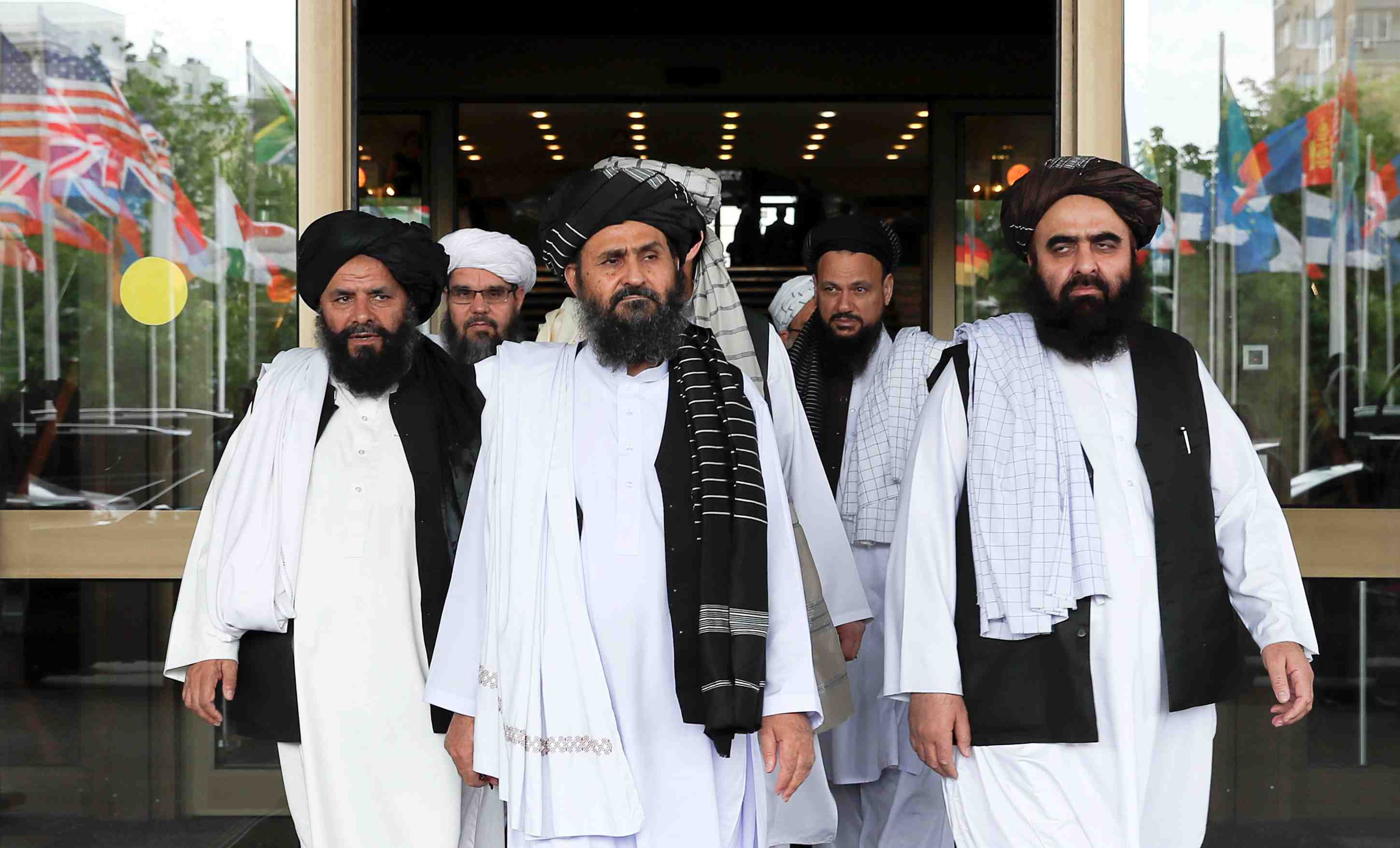 Une delegation taliban a moscou apres l'echec des discussions avec les usa