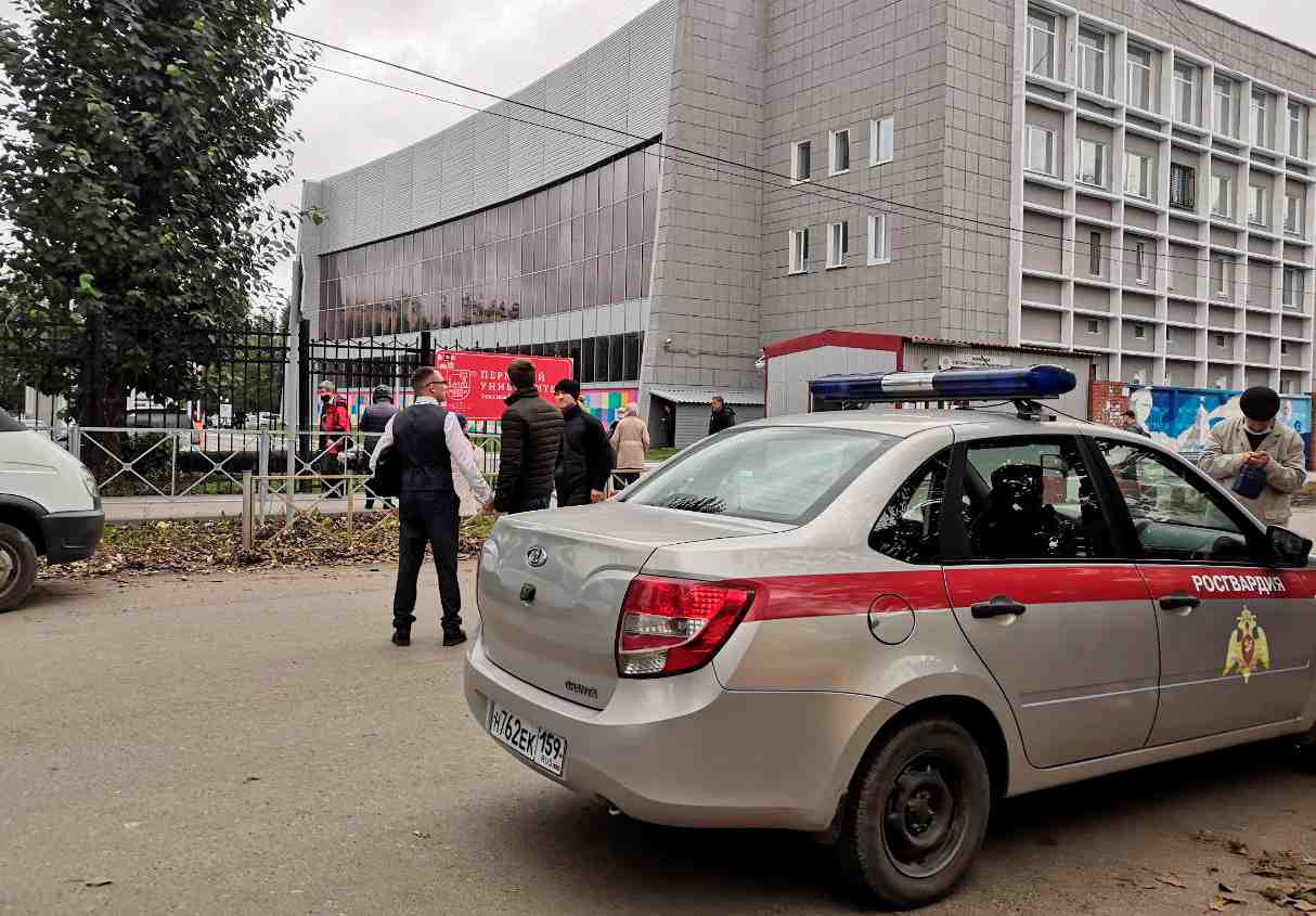 Une fusillade fait trois morts dans une universite en russie