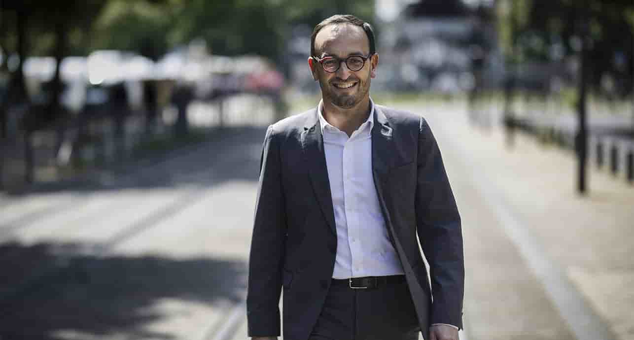 Thomas Cazenave, député du groupe Ensemble pour la République et candidat à la mairie de Bordeaux aux municipales de 2026.