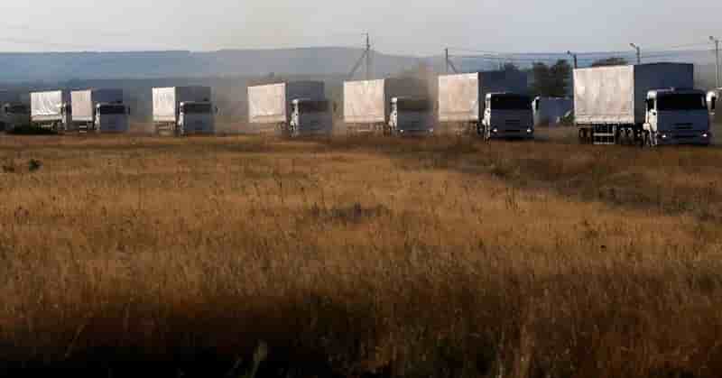 Le convoi humanitaire russe en route pour Louhansk, annonce Moscou